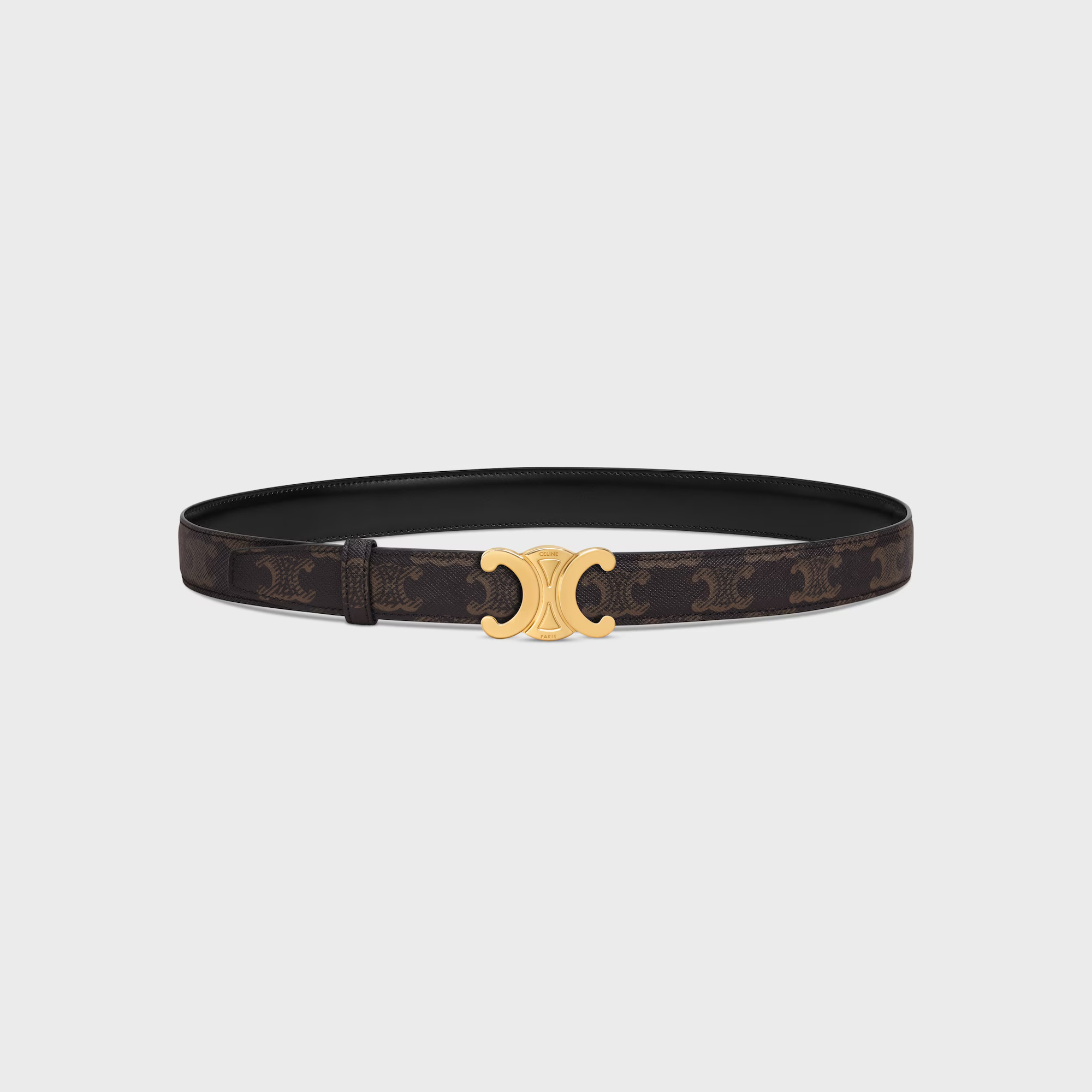 NIGO Celine TRIOMPHE Women's Fashion Classic Printed Pattern Leather Belts in 1.8cm And 2.5cm Widths Belt Accessories #nigo78864