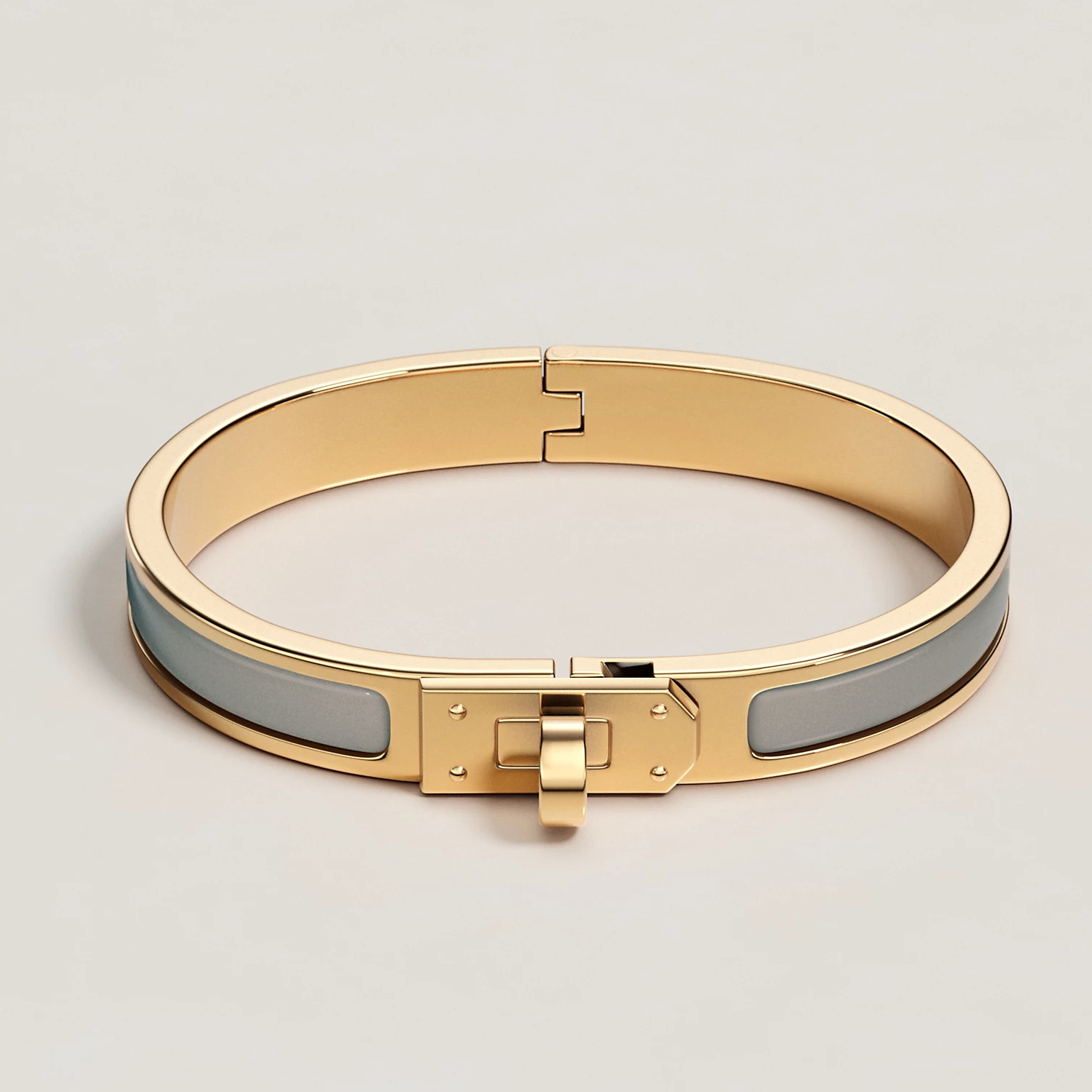 NIGO Hermes Mini Clic Kelly Men's And Women's Fashion Color Block Enamel Bracelet Jewelry Accessories #nigo78888