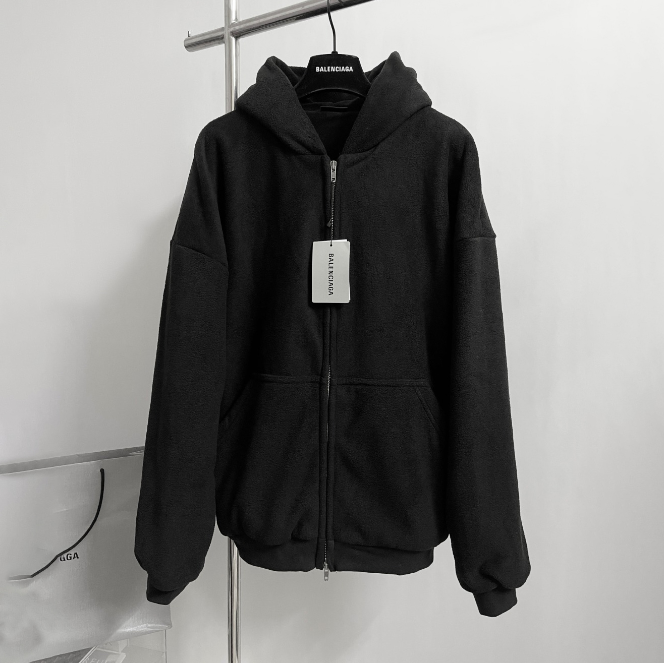 NIGO Balenciaga Men's And Women's Spring/Fall Fashion Casual Solid Color Hooded Zipper Classic Print Long Sleeve Jacket #nigo78887