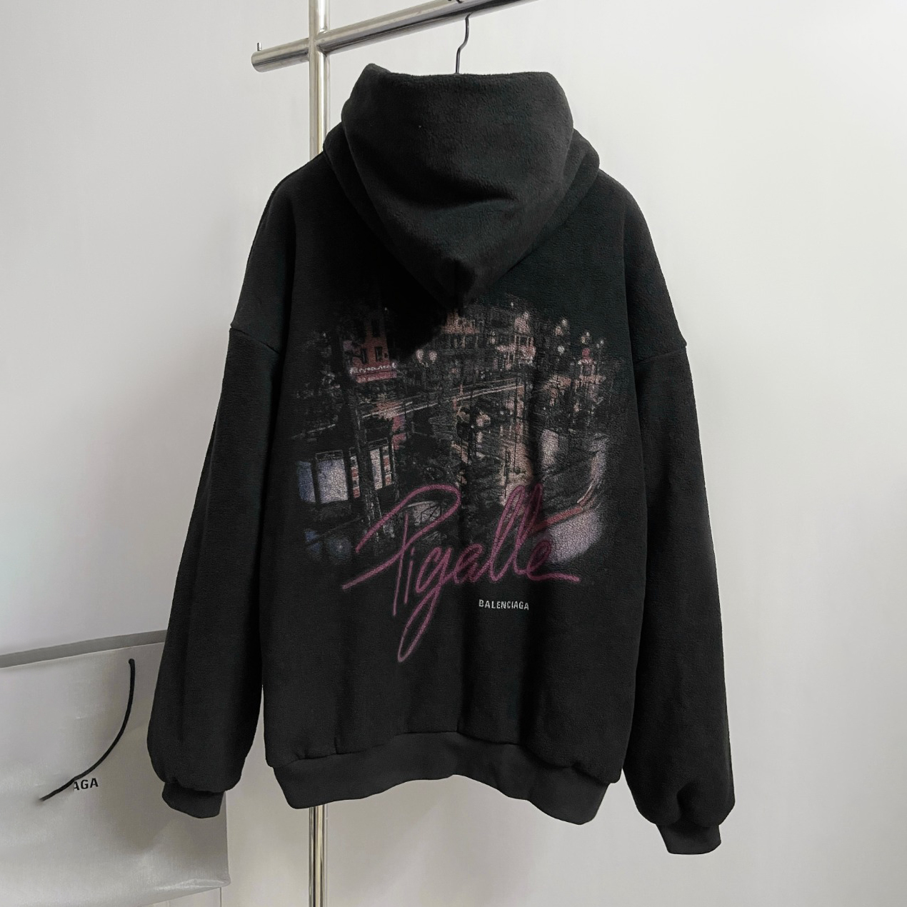 NIGO Balenciaga Men's And Women's Spring/Fall Fashion Casual Solid Color Hooded Zipper Classic Print Long Sleeve Jacket #nigo78887