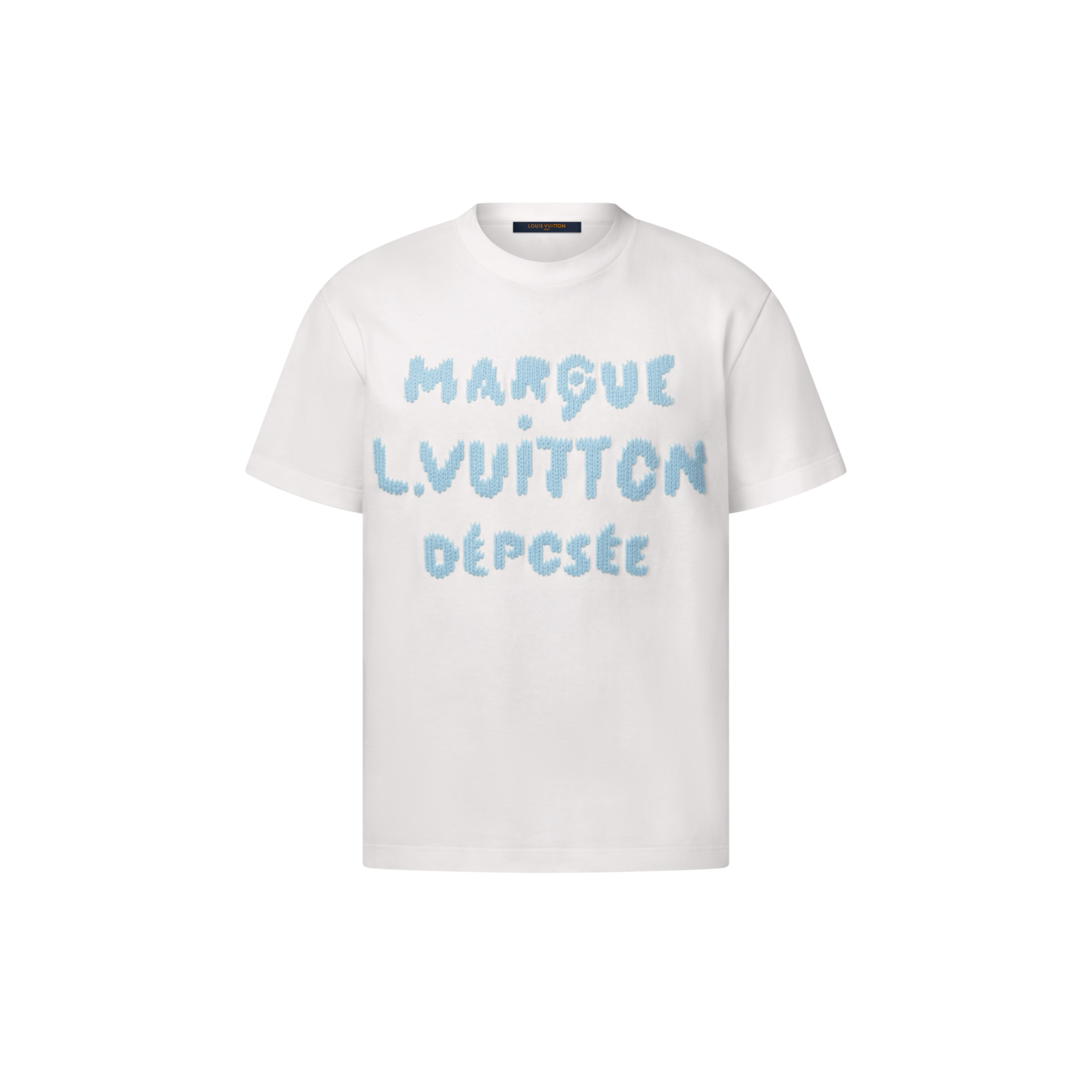 NIGO Louis Vuitton Summer Fashion Casual Solid Color Crew Neck Embroidered Short Sleeve T-Shirt #nigo78894