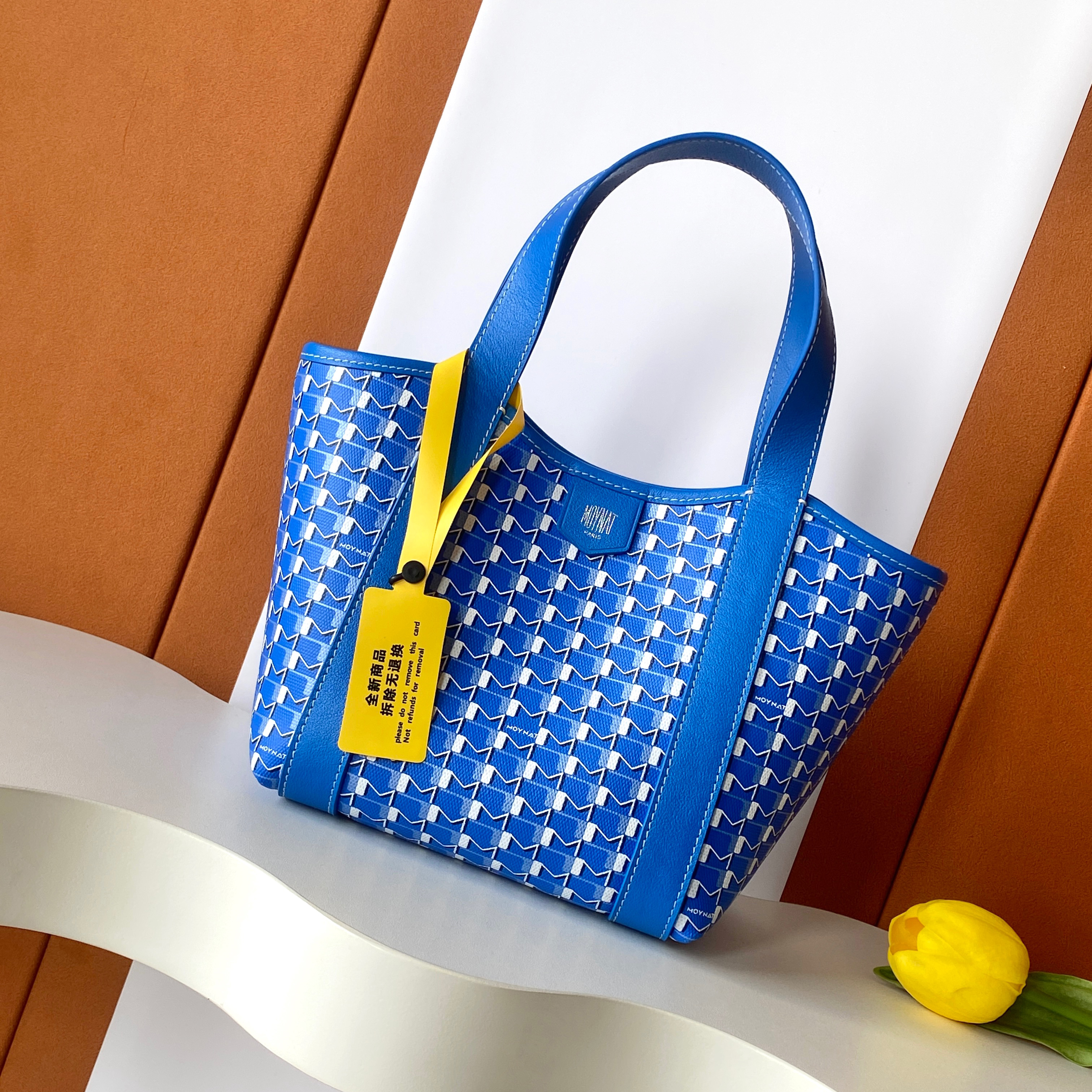 NIGO Moynat Duo Tote BB Women's Classic Two-Tone Leather Clutch Tote Handbag Bag  Bags  #nigo78913