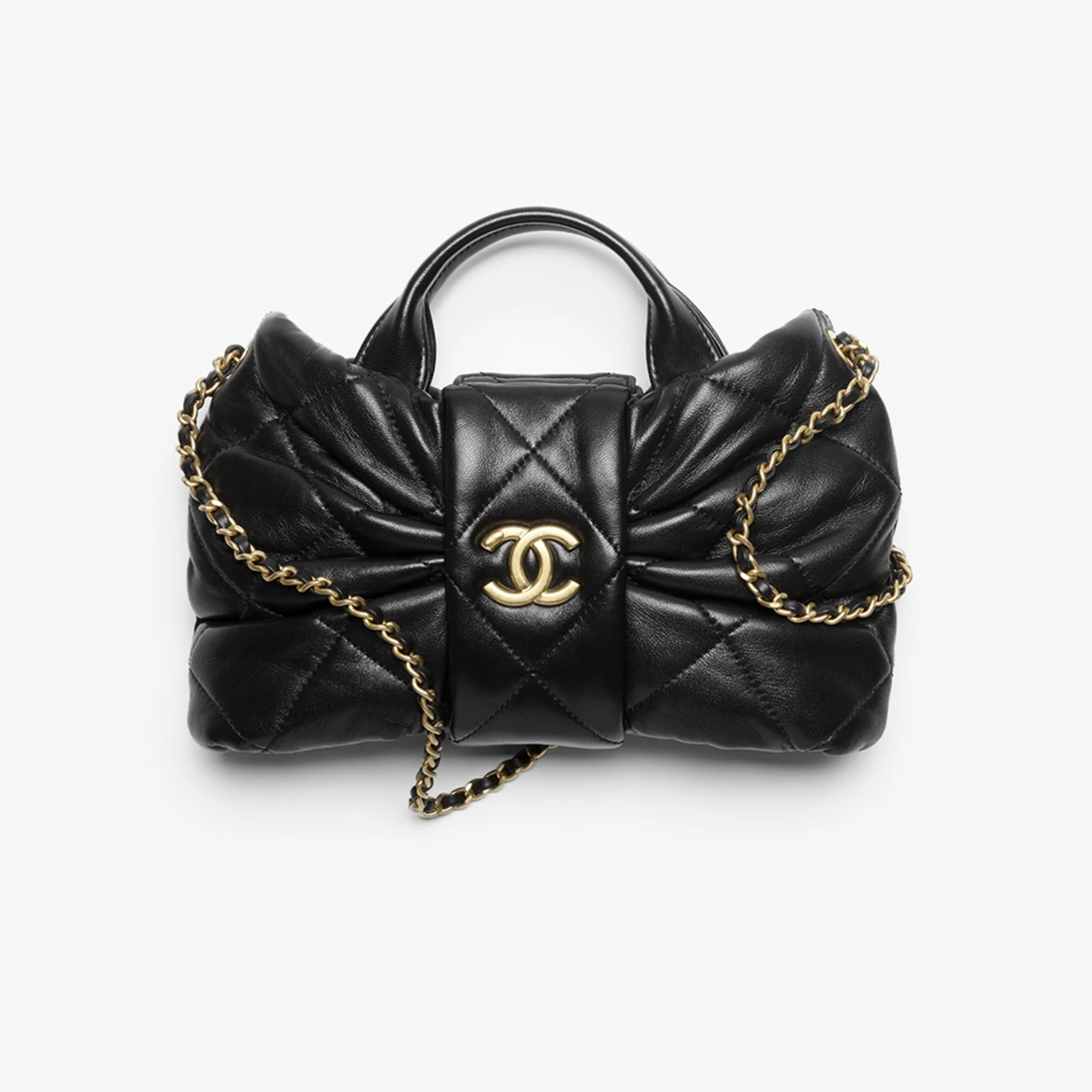 NIGO Chanel Women's Fashion Classic Solid Color Leather Bow Handbag Brand Logo Chain Bag Tote Crossbody Bag Bags #nigo78911