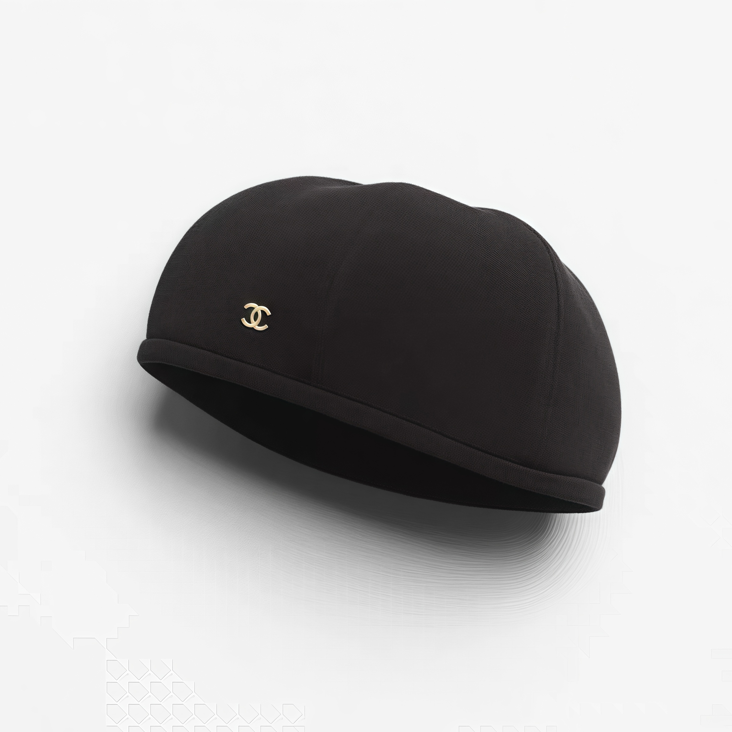 NIGO Chanel Women's Fall/Winter Fashion Classic Solid Color Metal Logo Beret Hat  Accessories #nigo78924