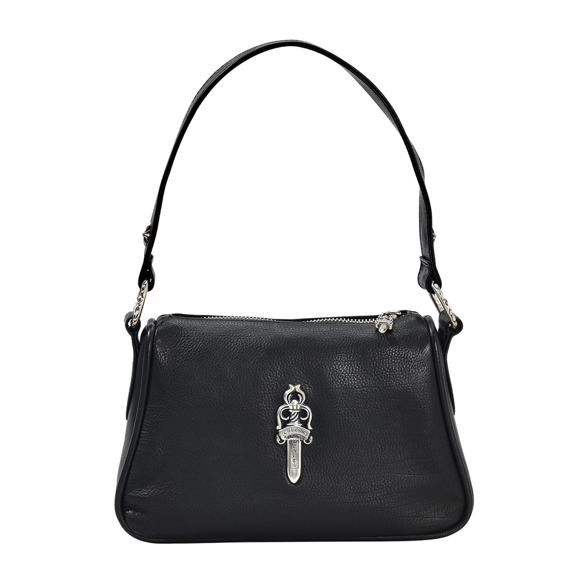 NIGO Chrome Hearts Women's Fashion Classic Leather Sword Jacquard 925 Sterling Silver Jewelry Solid Color Underarm Bag Small Handbag Bags K680 #nigo81574