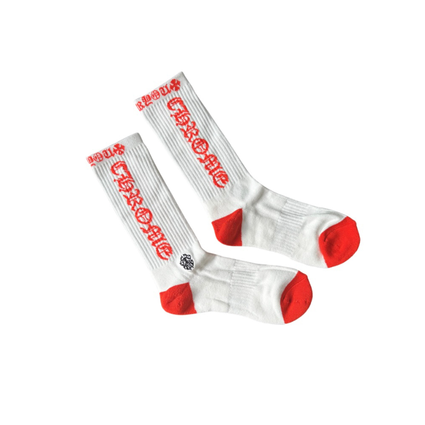 NIGO Chrome Hearts Men's & Women's Spring/fall Fashion Street Style Mid Calf Cotton Towel Weave Athletic Socks High Top Jacquard Embroidered Socks ( Choose Any 3 Pairs For $50 , Contact Customer Service To Place Your Order . )  #nigo78921