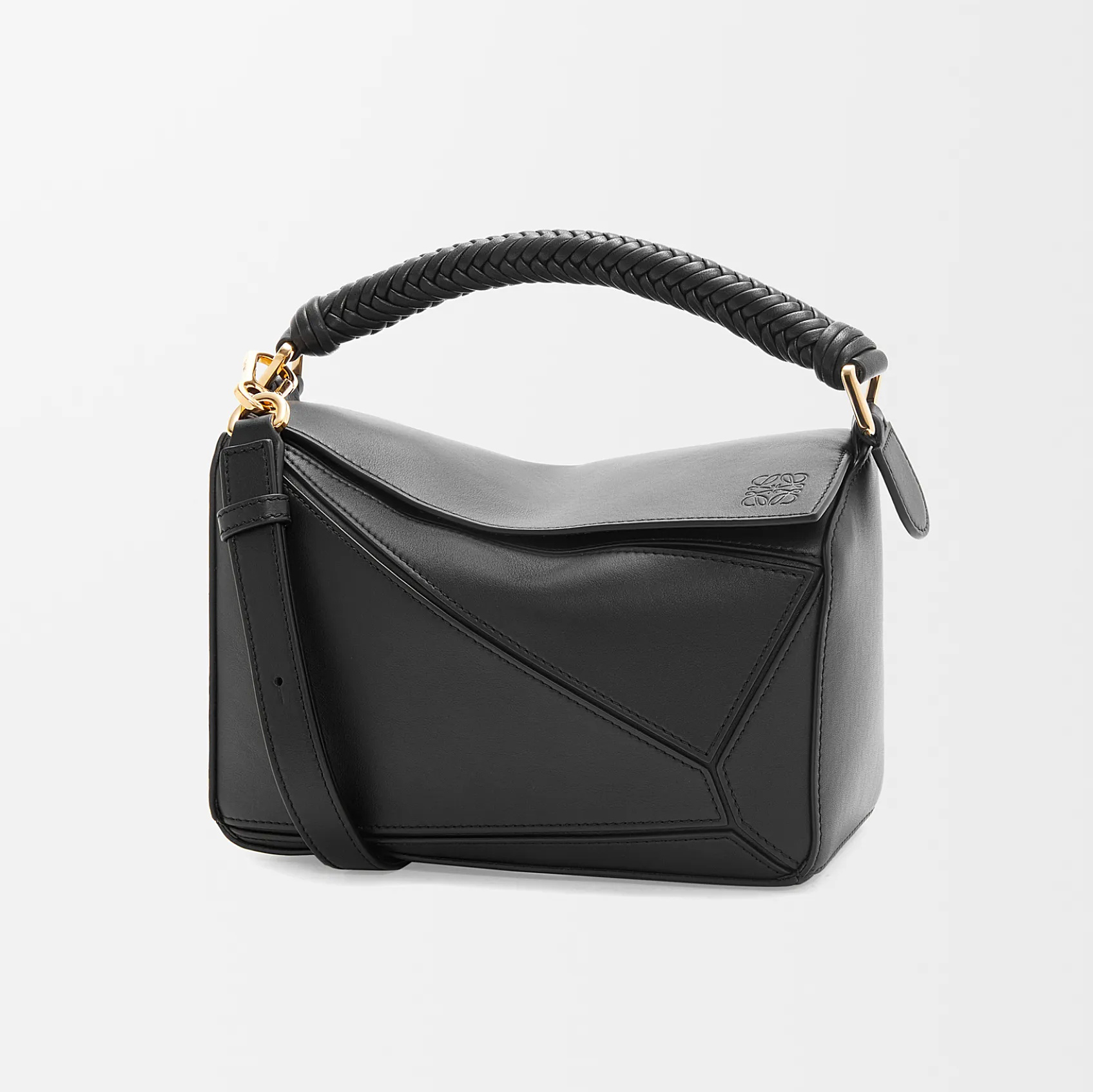 NIGO Loewe Puzzle Women's Fashion Classic Solid Color Leather Handle Embossed Tote Bag Shoulder Bag Crossbody Bag Bags A510S21XAE-1100 #nigo78919