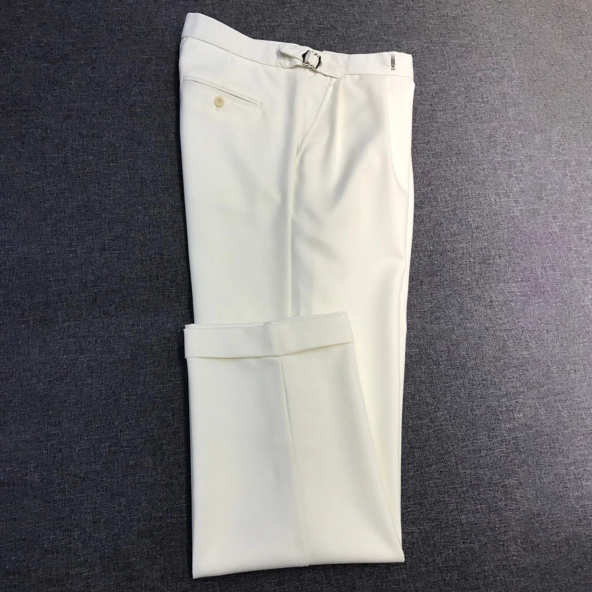 NIGO Ralph Lauren Men's Vintage-Inspired Solid-Color Four-Season Casual Wool Blazer Pants Ngvp #nigo2514