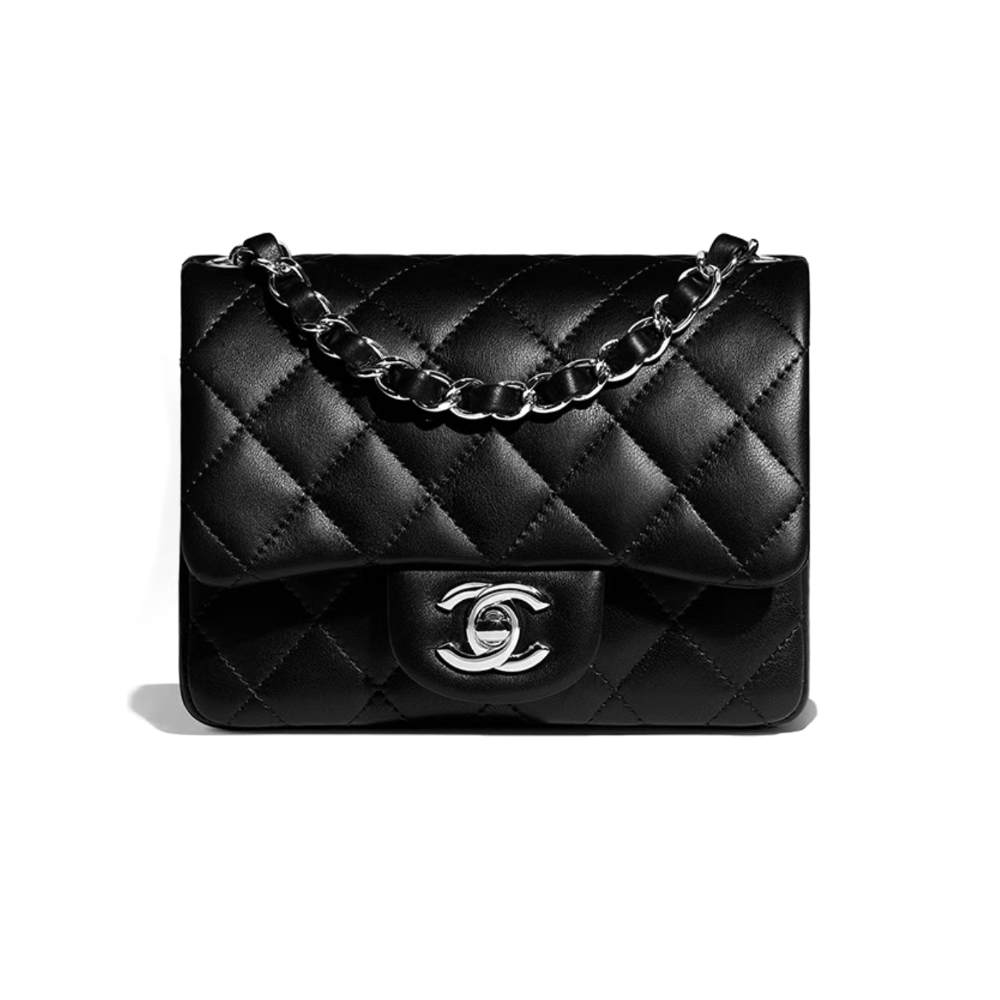 NIGO Chanel Women's Classic Solid Color Flap Bag Leather Chain Bag With Silver Buckle Crossbody Bag Handbags Bags A35200-Y01480-94305 #nigo78952