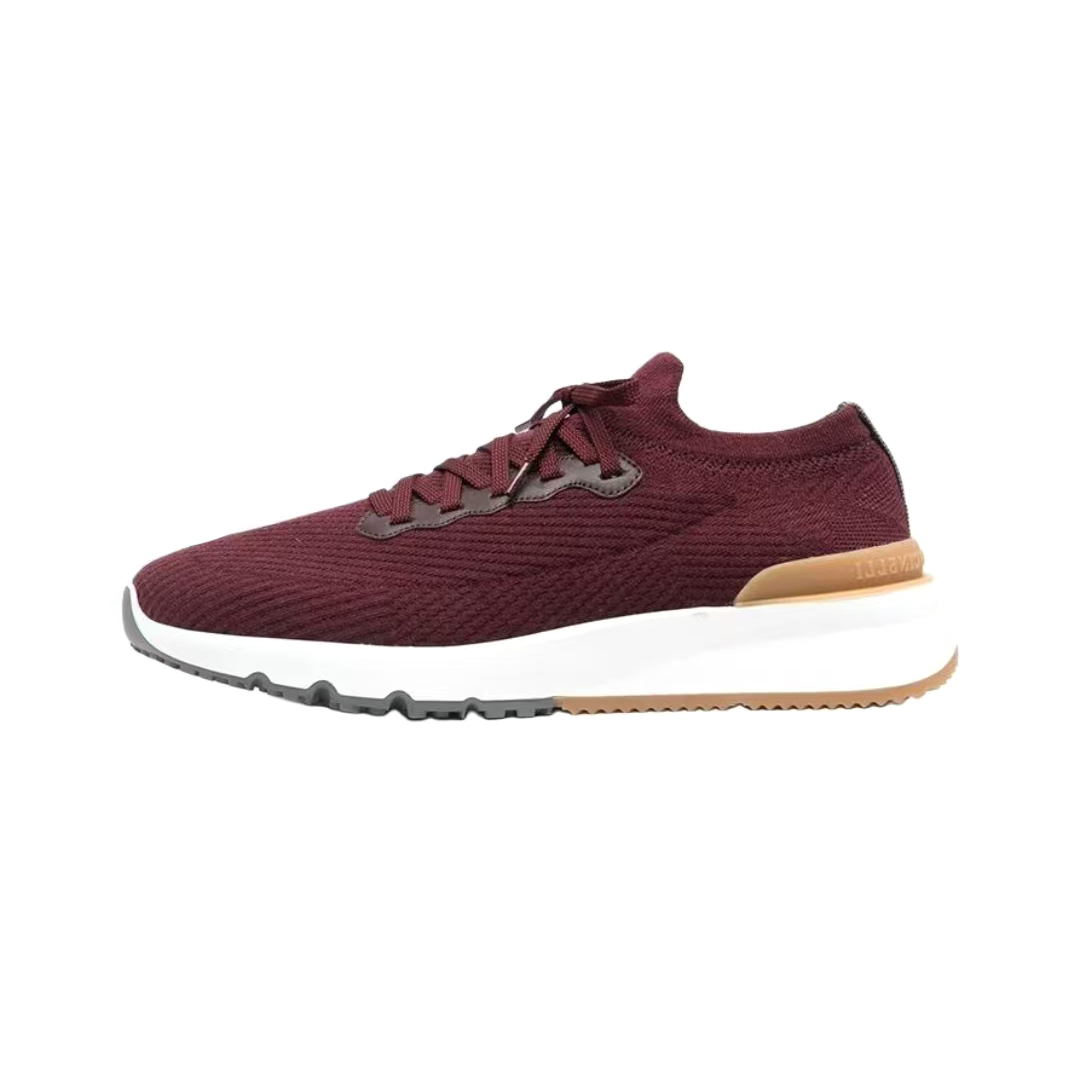 NIGO Brunello Cucinelli  Men's Spring/Fall Fashion Casual Round Toe Lace Up Low Top Flat Sole Sneakers Shoes #nigo78959