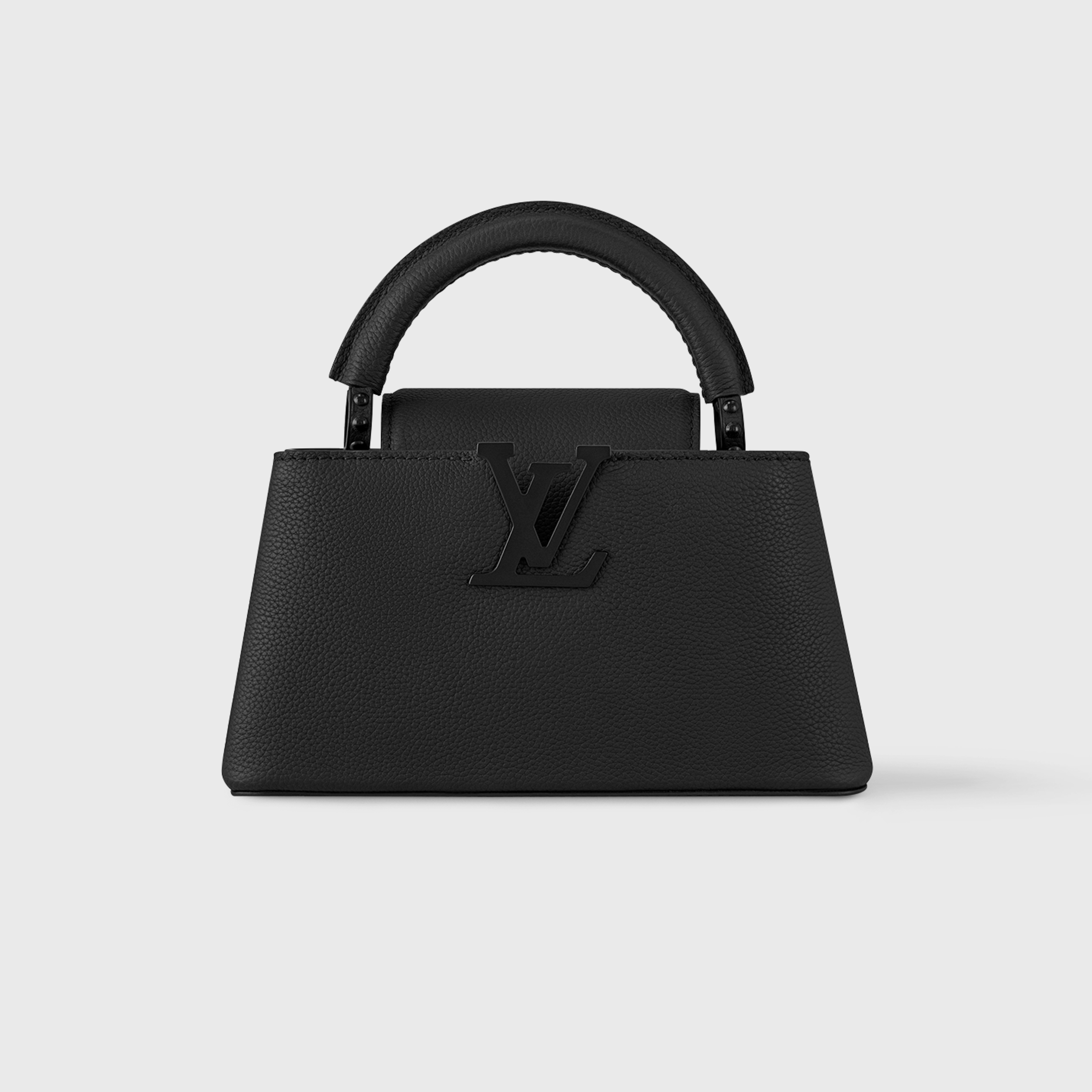 NIGO Louis Vuitton CAPUCINES EAST-WEST Women's Fashion Classic Solid Color Grain Leather Logo Handbag Shoulder Bag Bags M23955 #nigo78951