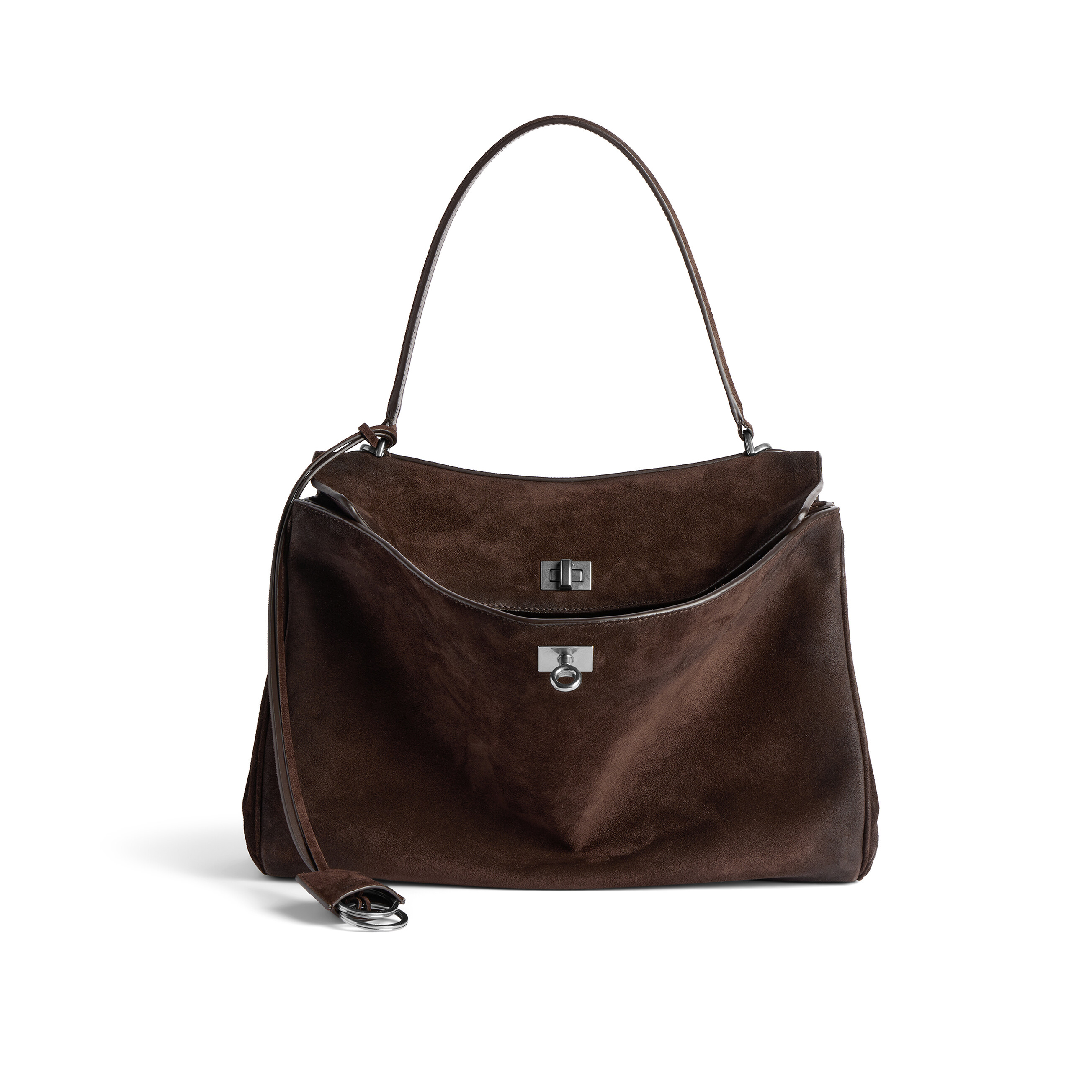 NIGO Balenciaga RODEO Women's Fashion Classic Solid Color Suede Tote Bag Small Medium Large Handbag Tote Bag Bags #nigo78954  7897722AB4G2308