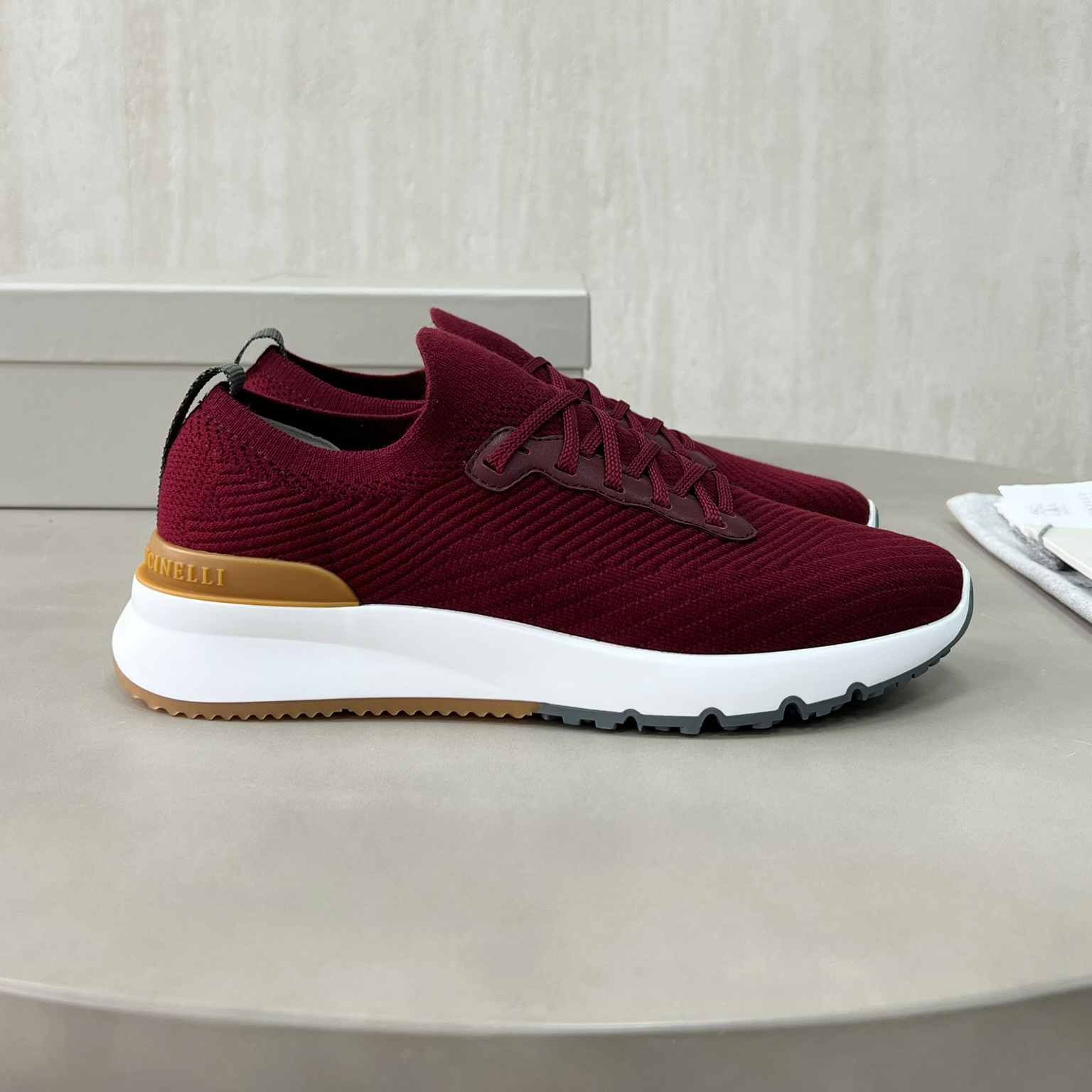 NIGO Brunello Cucinelli  Men's Spring/Fall Fashion Casual Round Toe Lace Up Low Top Flat Sole Sneakers Shoes #nigo78959