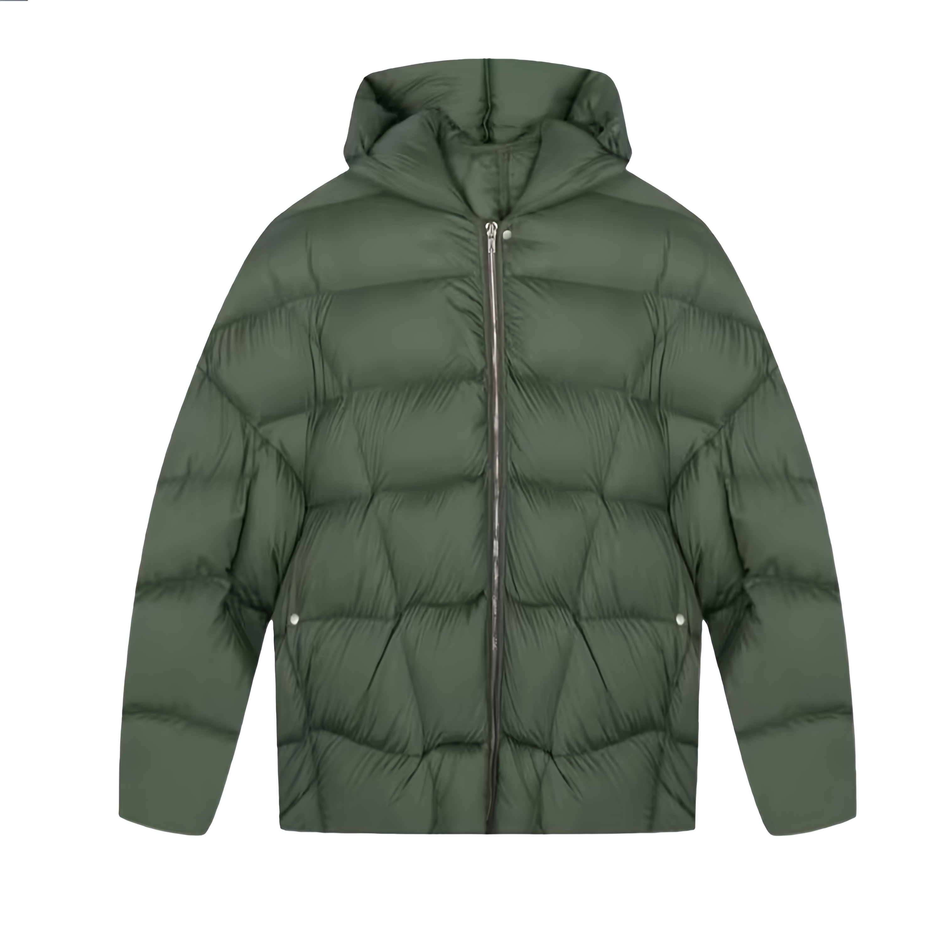 NIGO Rick Owens Women's Men's Fall And Winter Green Oversized Down Jacket Luxury Temperament Simple Trend Warm Down Jacket Ngvp #nigo2498