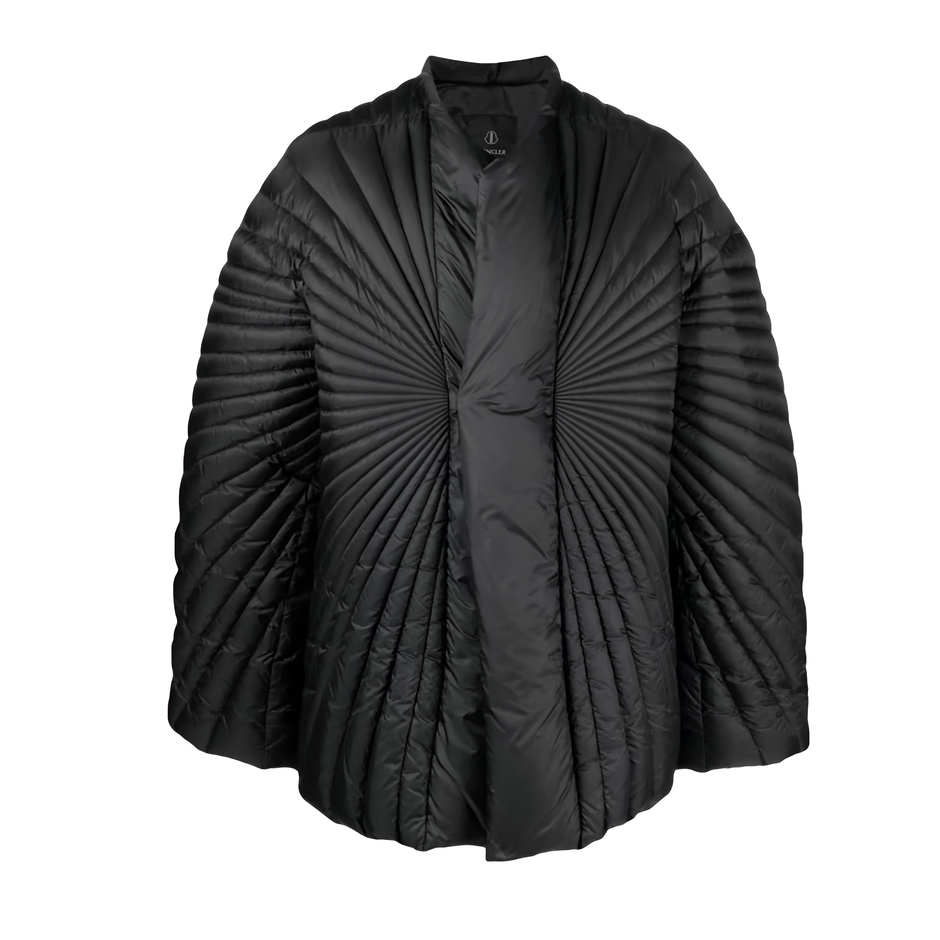 NIGO Rick Owens X Moncler Men's Women's Fall And Winter Rays Striped Down Jacket Fashion High Street Design Premium Unique Jacket Ngvp #nigo2497