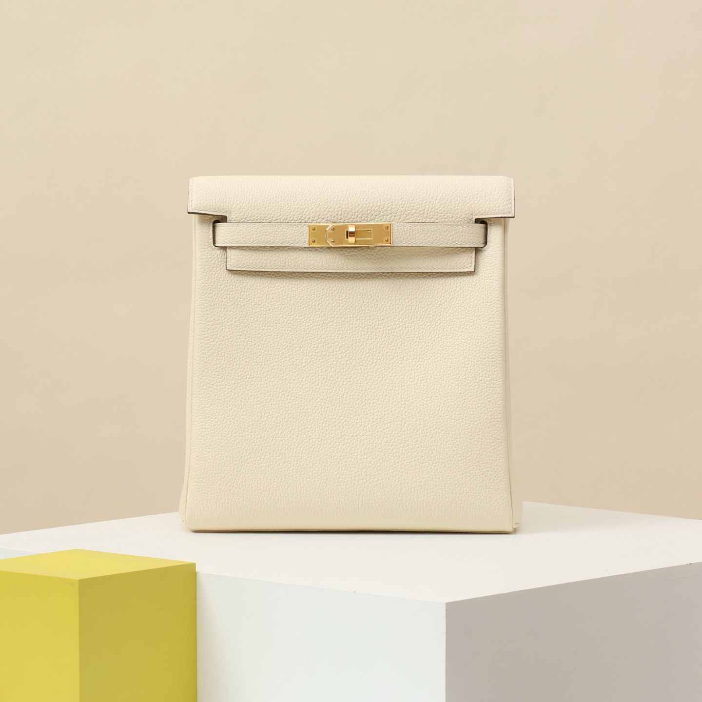 NIGO Hermes Women's Fashion Casual Solid-Color Leather Adjustable Strap Dual Purpose Backpack Shoulder Bag Crossbody Bag Bags KA220360 #nigo78968