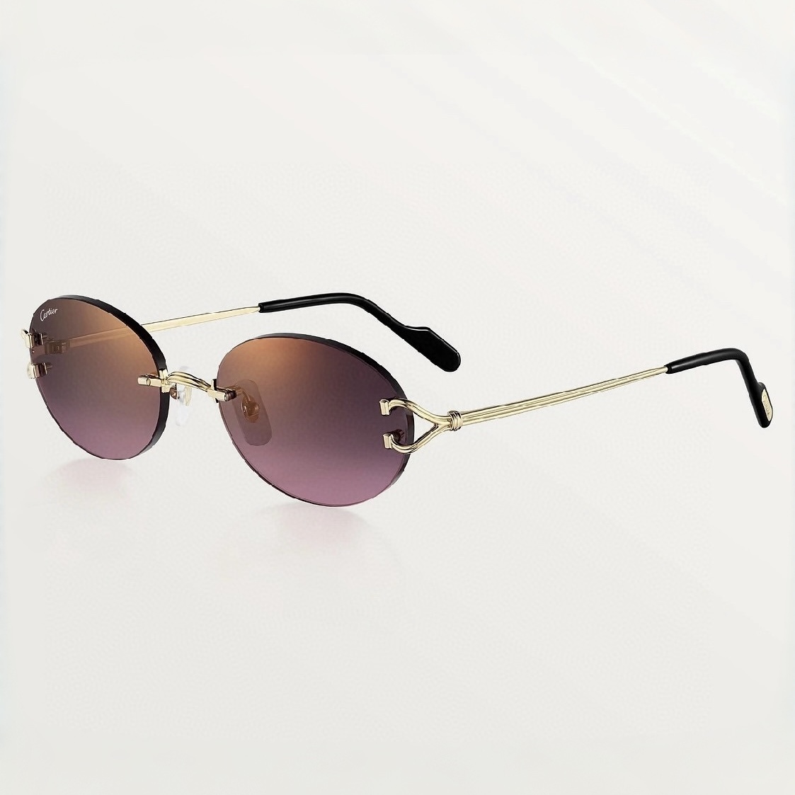 NIGO Cartier Men's And Women's Fashion Classic Oval Frame Minimalist Design Sunglasses Accessories #nigo78987
