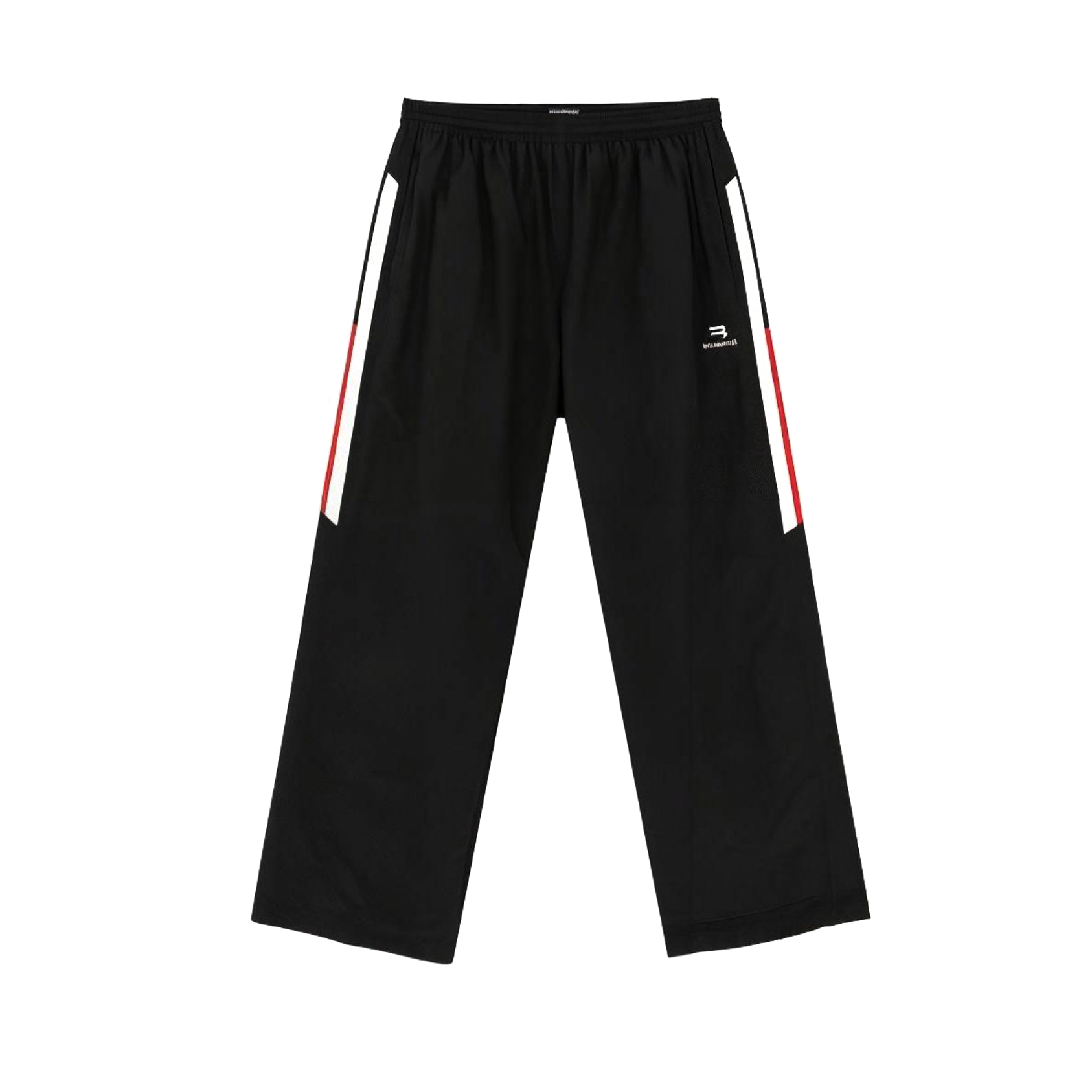 NIGO Balenciaga Men's Spring/Fall Fashion Casual Color Block Elastic Waist Side Pocket Zipper Relaxed Fit Sweatpants Pants #nigo78984