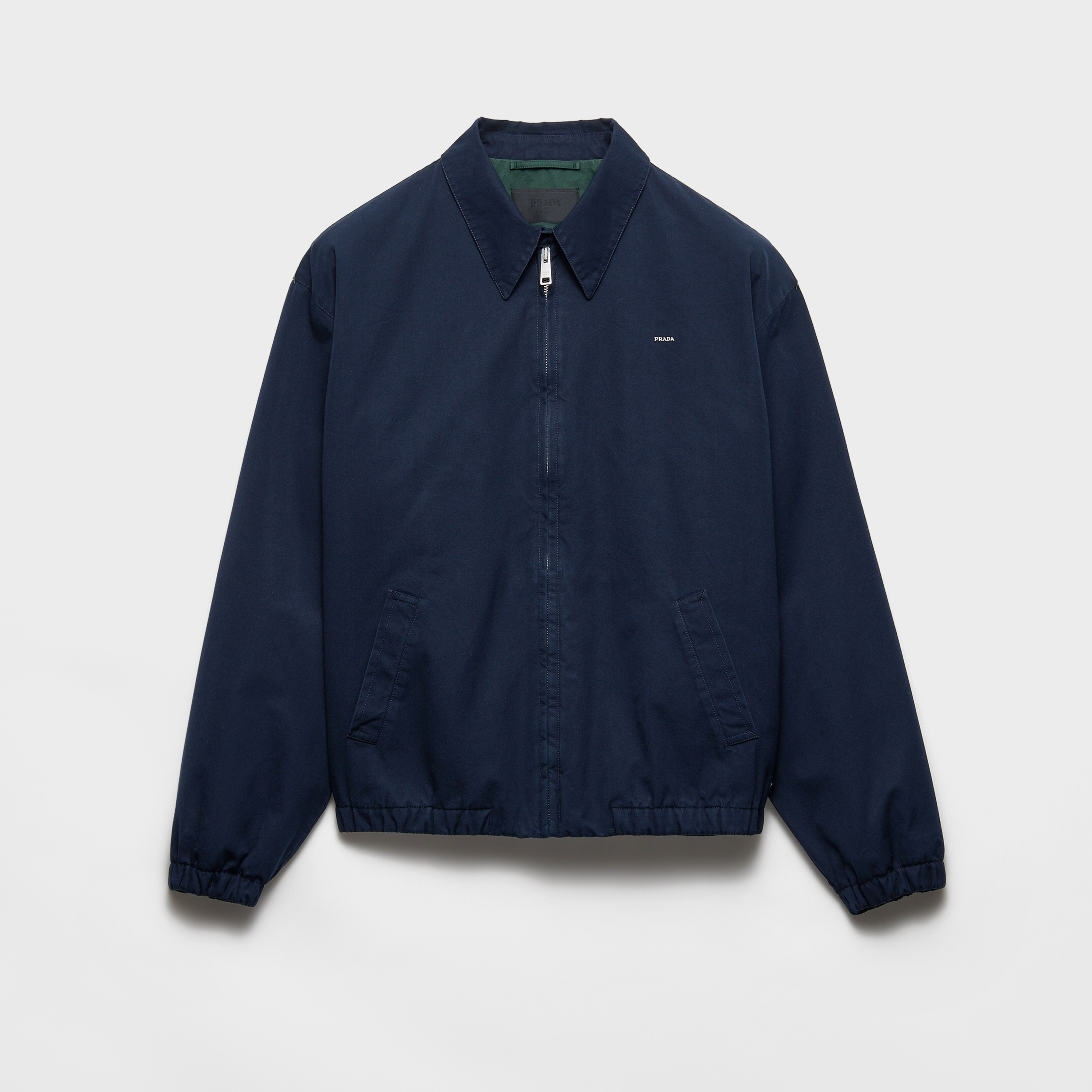 NIGO Prada Men's Spring/Fall Casual Fashion Solid-Color Collared Zipper Gentleman Style Cotton Jacket #nigo79135