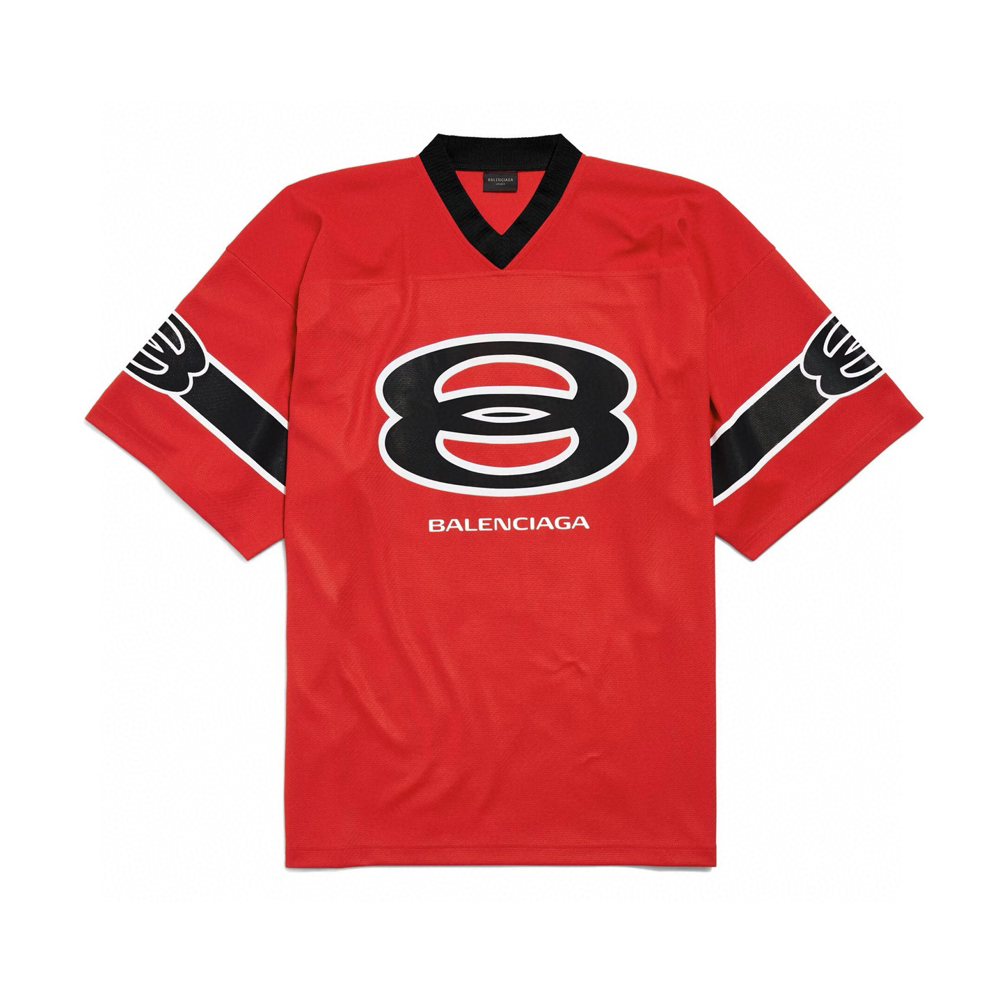 NIGO Balenciaga Men's And Women's Summer Fashion Casual Sports Inspired Close Knit Mesh Fabric V Neck Design Relaxed Fit Short Sleeve T-shirt #nigo79146