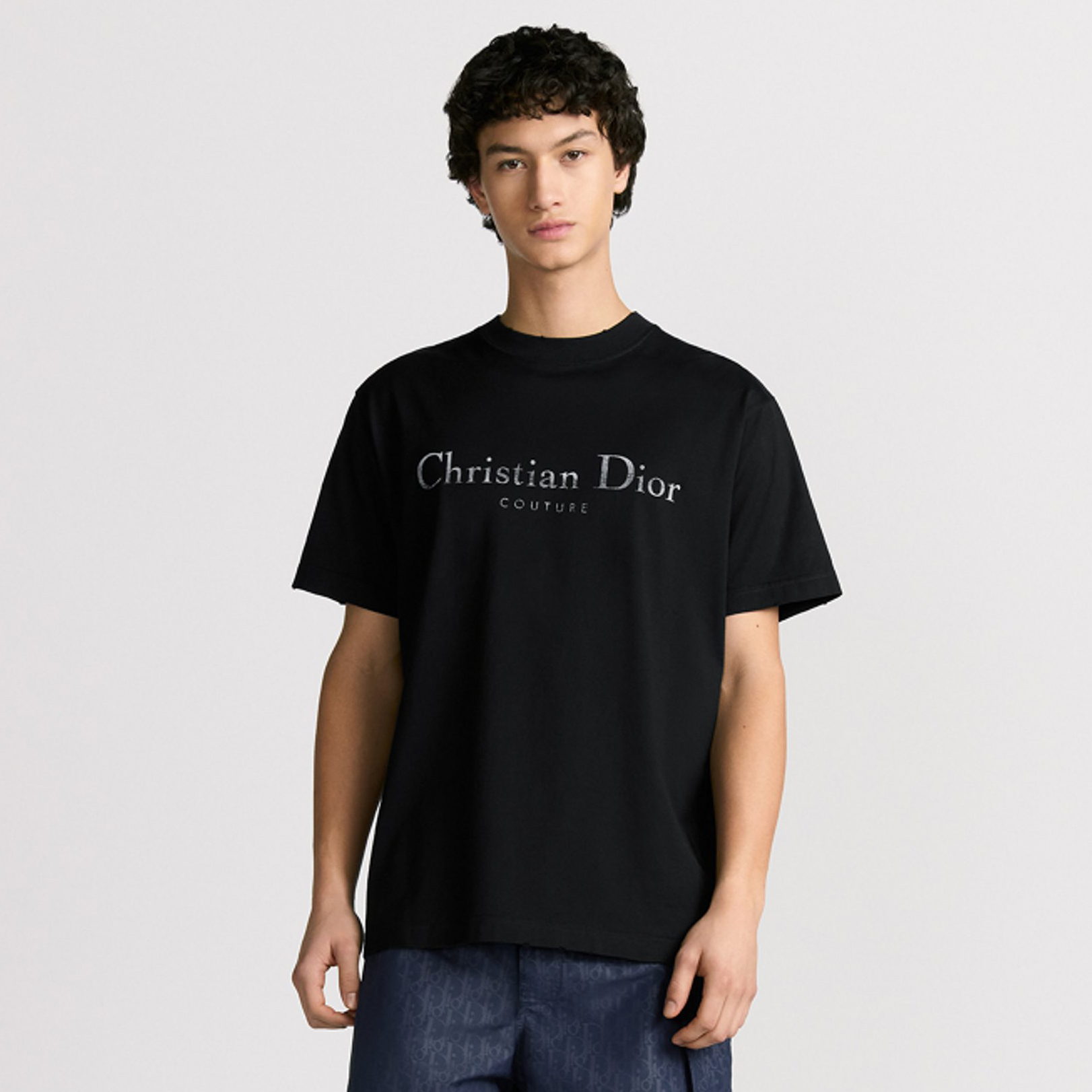 NIGO Dior Summer Men's And Women's Fashion Casual Crew Neck Pullover Solid Color Christian Dior Couture Print Relaxed Fit Cotton Short Sleeve T-Shirt #nigo79157