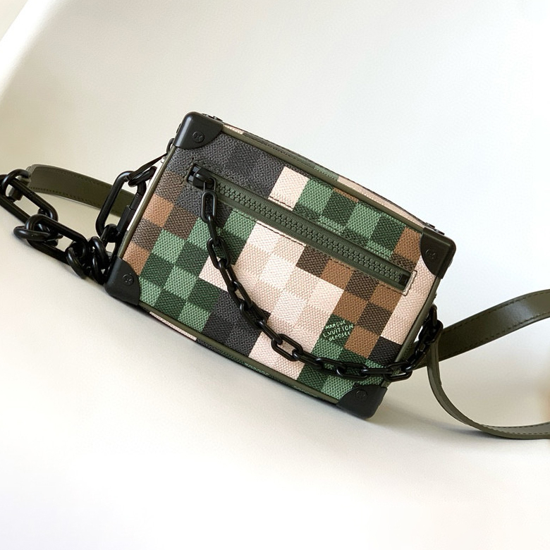 NIGO Louis Vuitton Men's Fashion Classic Adjustable Strap Zipper Closure Leather Shoulder Bag Crossbody Bag Bags M24581 #nigo79156