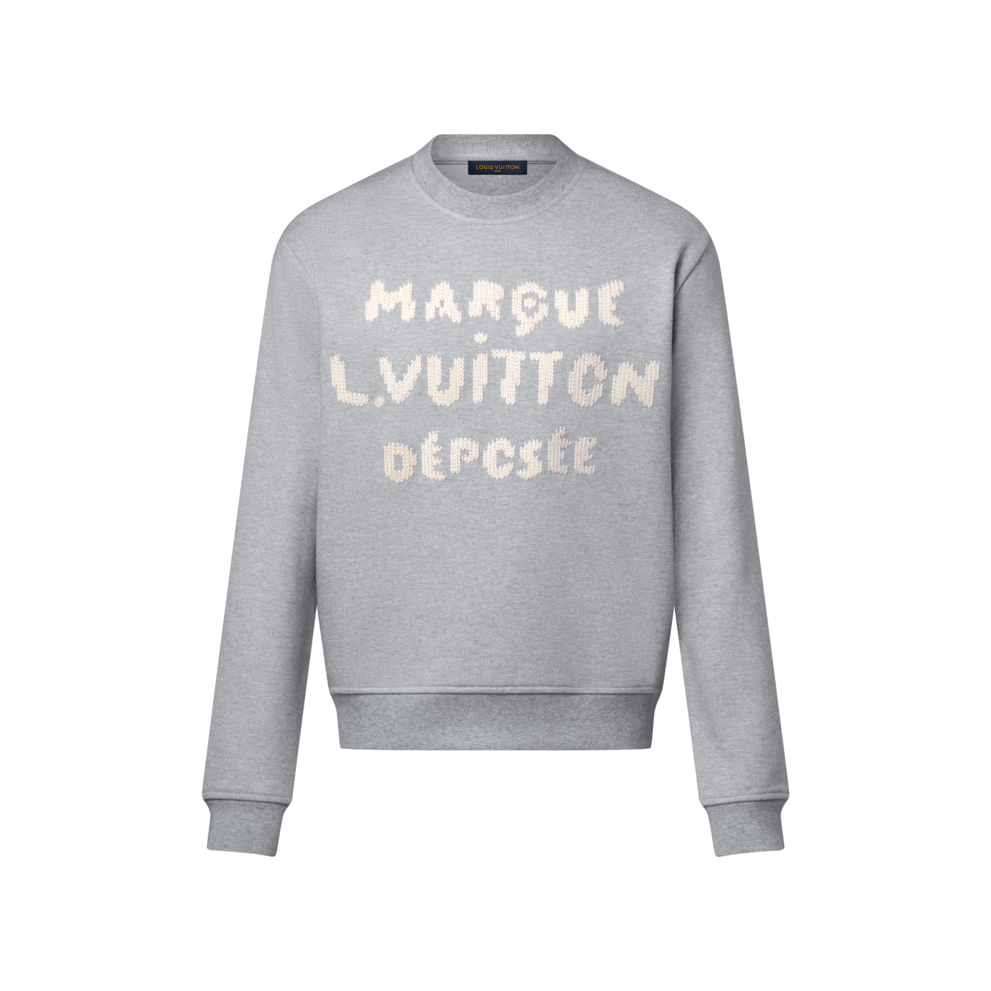 NIGO Louis Vuitton Men's Spring/fall Casual Solid Color Crewneck Long Sleeve Sweatshirt With Embroidered Logo Sweatshirt #nigo79166