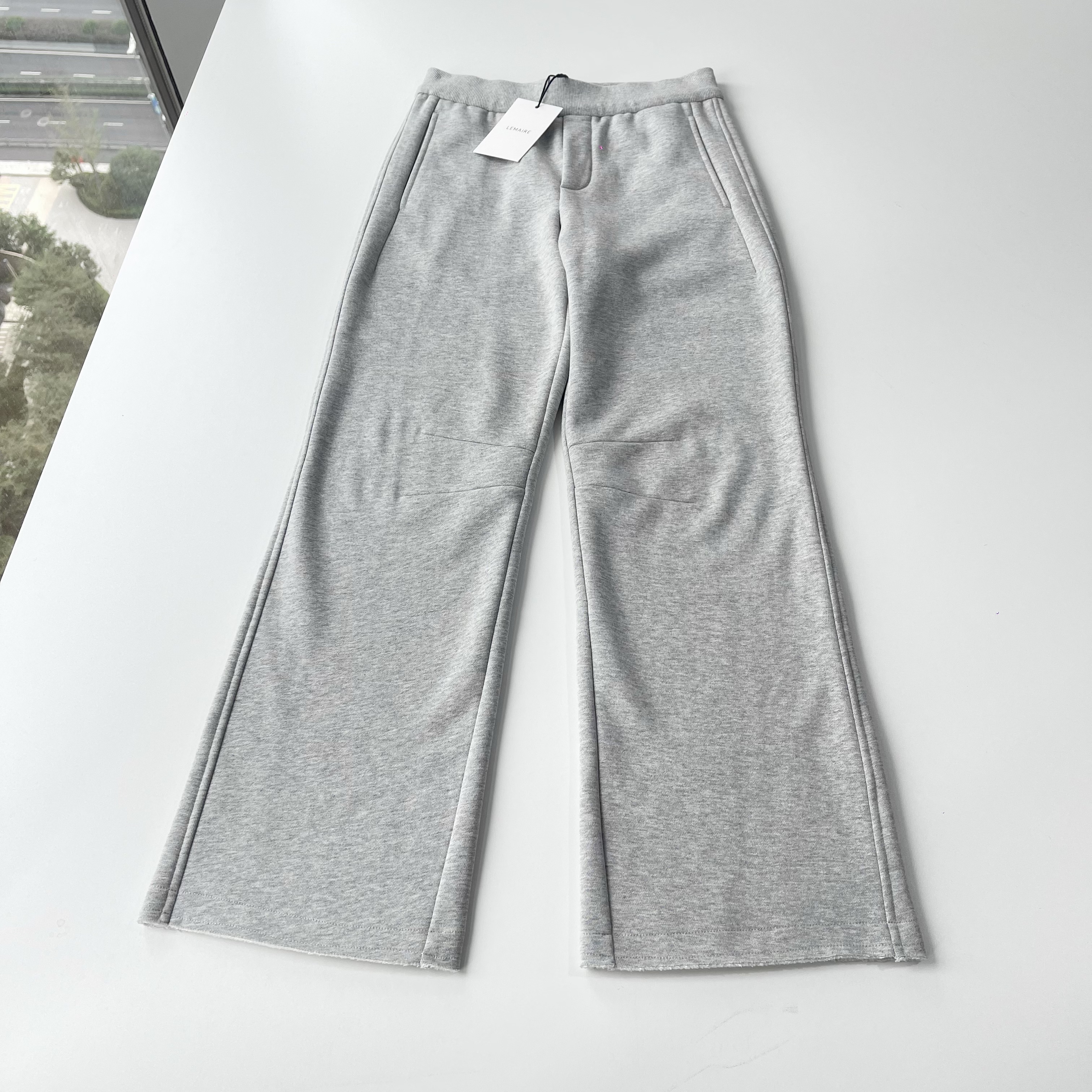 NIGO Lemaire Men's & Women's Four-Season Elastic Waist Drawstring Sweatpants Cotton Solid-Color Casual Trousers Pants Ngvp #nigo2543