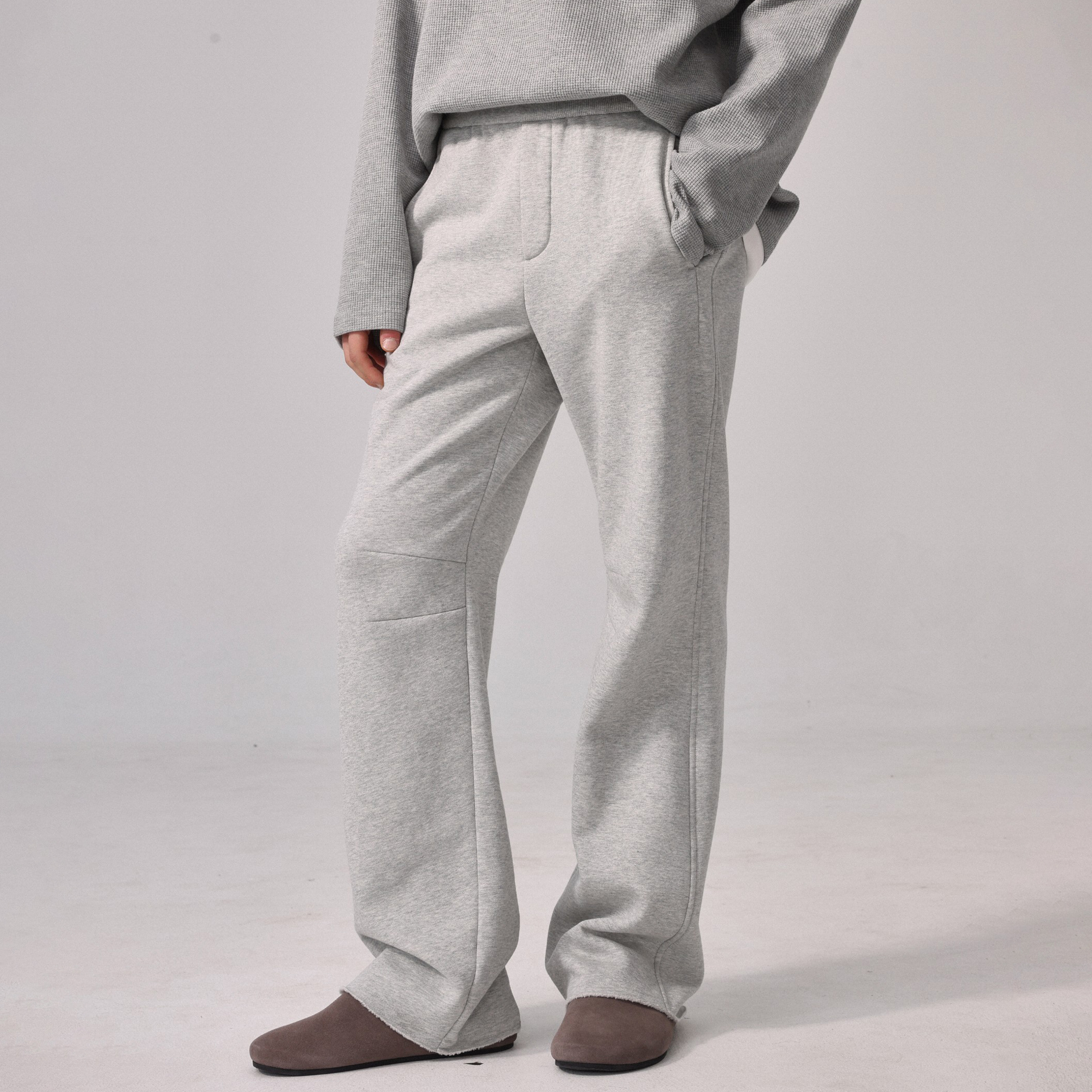 NIGO Lemaire Men's & Women's Four-Season Elastic Waist Drawstring Sweatpants Cotton Solid-Color Casual Trousers Pants Ngvp #nigo2543