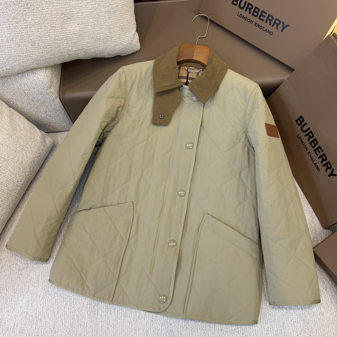 NIGO Burberry Women's Fashion Casual Solid Color Lapel Single Breasted Regular Fit Long Sleeve Jacket #nigo79198