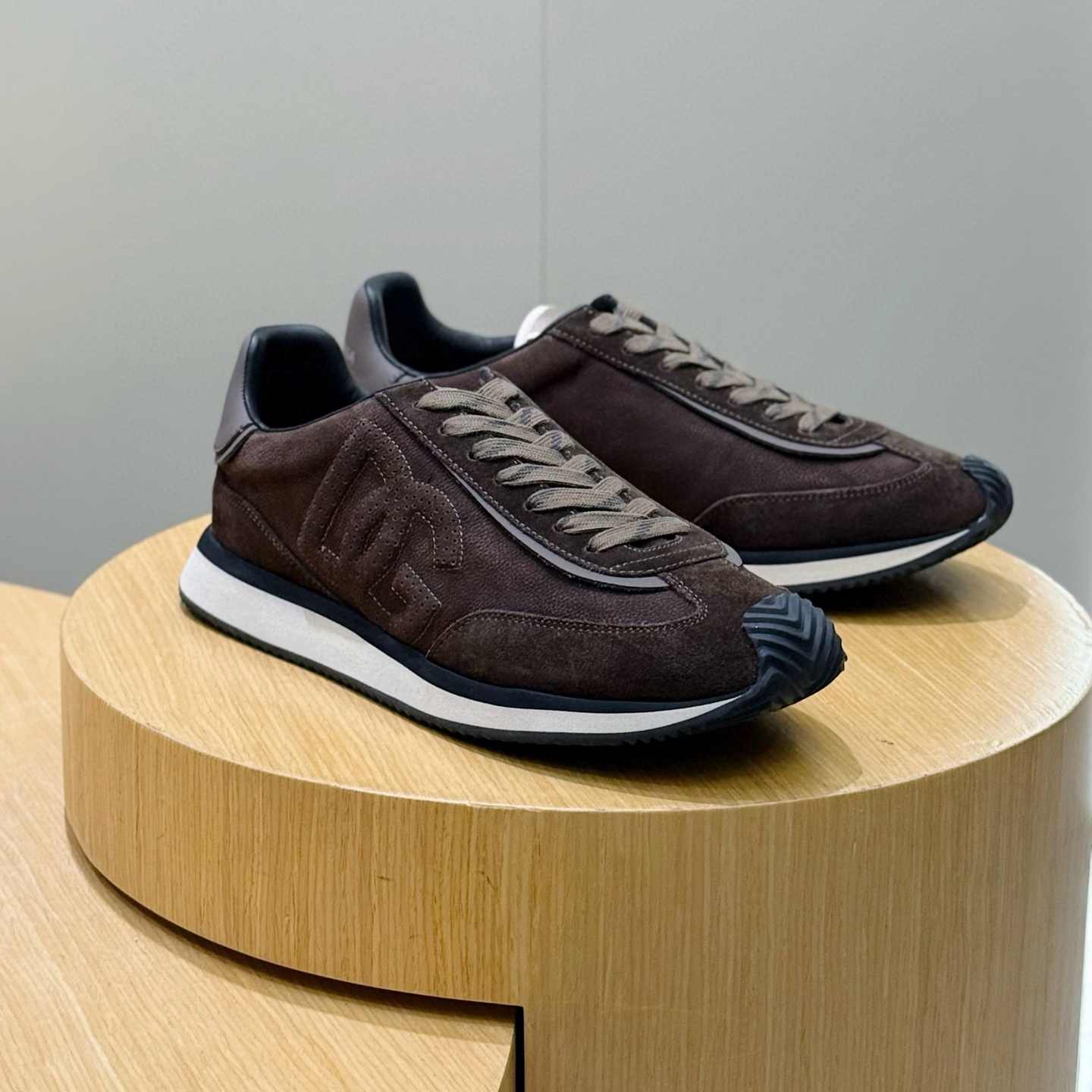 NIGO Dolce&Gabbana Men's And Women's  Spring/fall Fashion Classic Round Toe Lace Up Low Top Flat Sneakers Casual Shoes #nigo79216