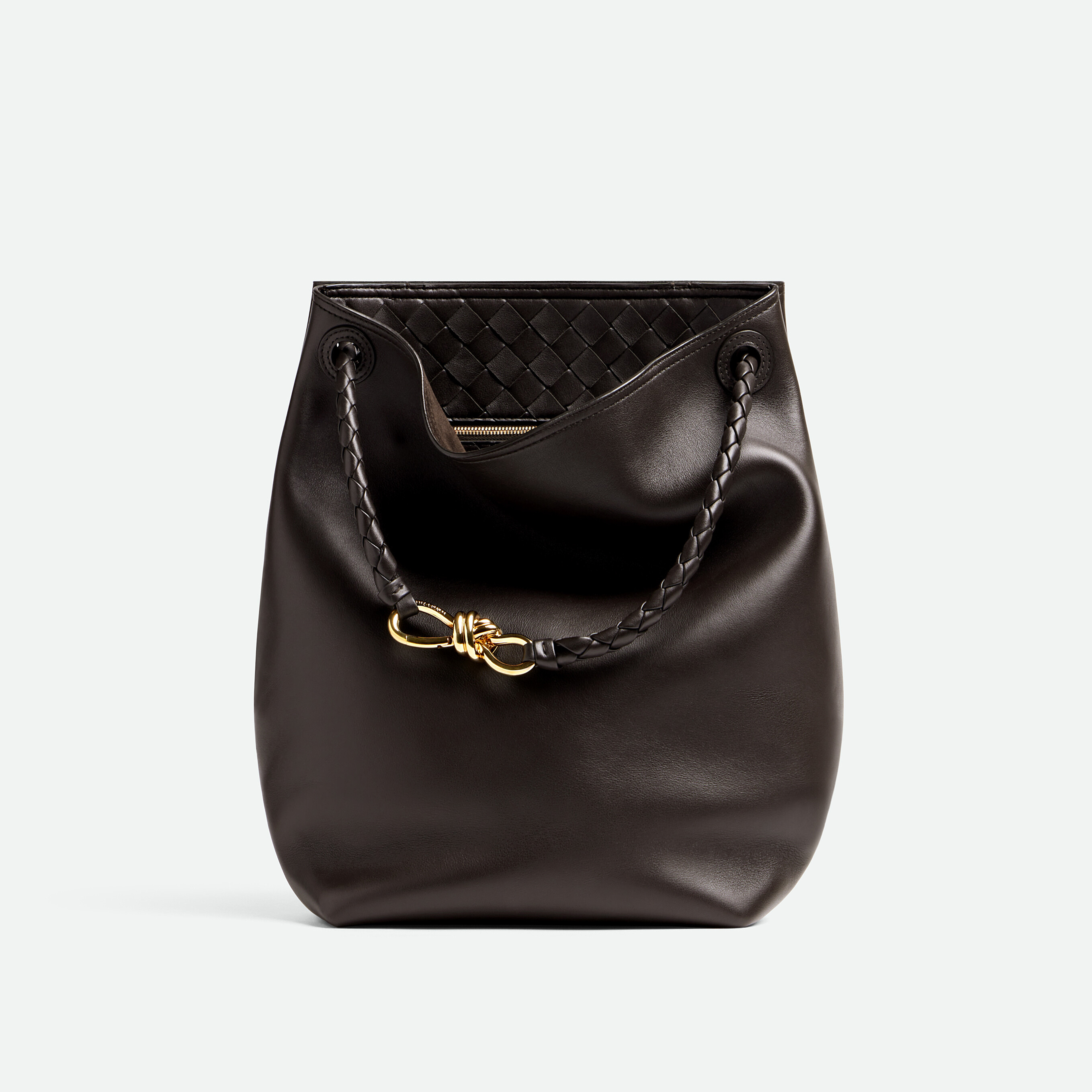 NIGO Bottega Veneta Andiamo Women's Fashion Classic Solid Color Leather Bucket Bag Crossbody Tote  Bag  Bags 844169V4O922250 #nigo79186