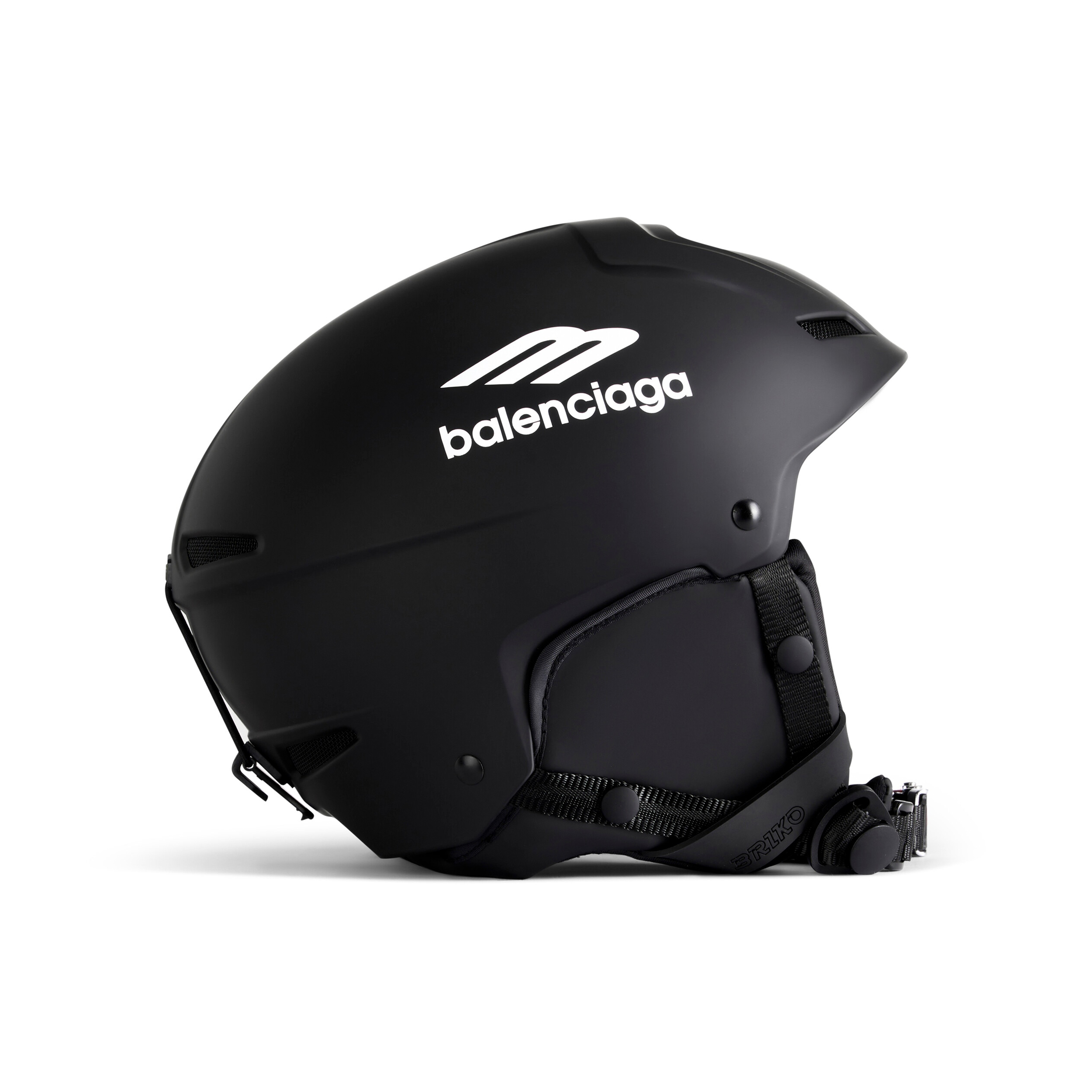 NIGO Balenciaga Men's and Women's Double D-Ring Ski Helmet Logo Solid Color Durable Breathable Matte Finish Glossy All-Rounder Helmet Accessories #nigo81713