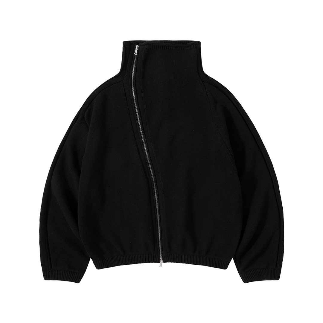 NIGO Dries Van Noten DVN Men's Spring And Autumn Winter Zipper Stand up Collar Knitted Solid Color Long Sleeve Sweater Ngvp #nigo2552