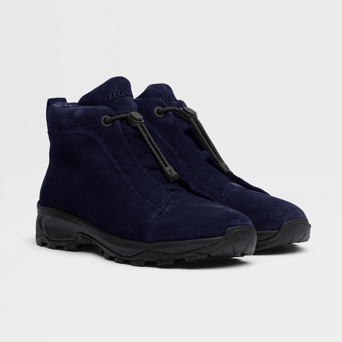 NIGO Ermenegildo Zegna Men's Suede Triple Stitch Vetta Luxury Casual Shoes Spring/Fall/Winter Lace-Up Round-Toe Low-Top Boots Shoes #nigo81746