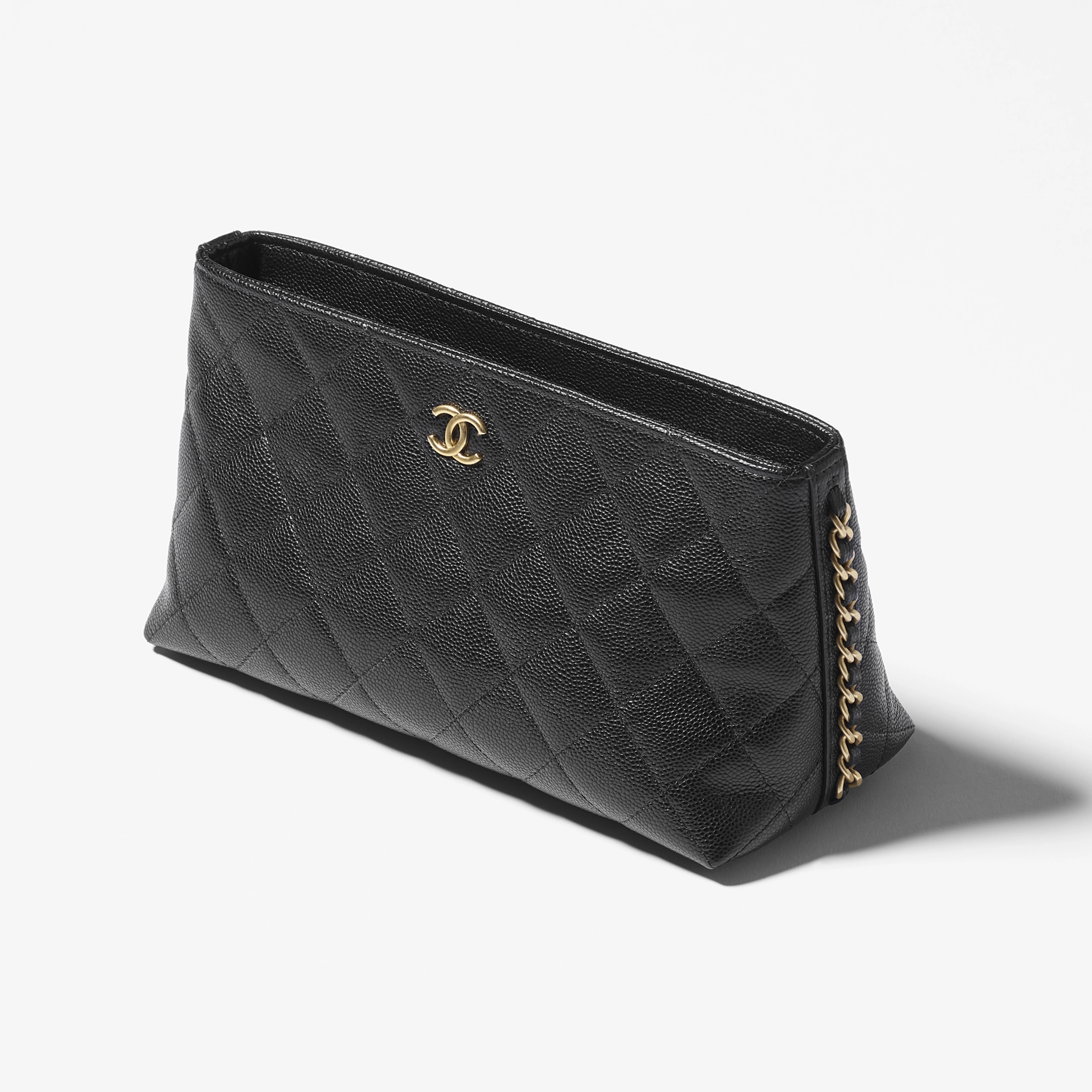 NIGO Chanel Women's Fashion Classic Solid Color Chain Zipper Handbag With Diamond Quilting And Embossed Grain Texture Carry All Pouch Makeup Bag Storage Bag Bags AP4700-B20730-94305 #nigo79237