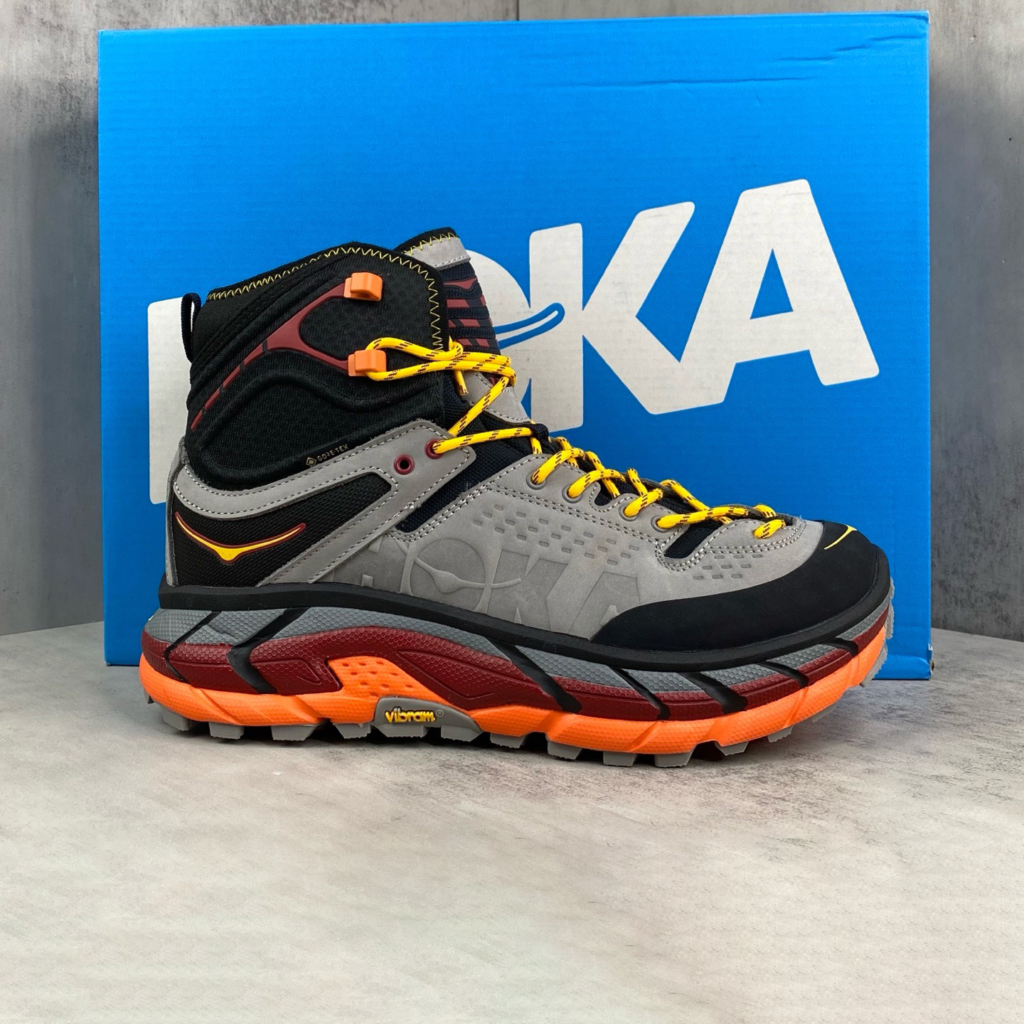 NIGO Hoka Men's Spring/Fall Fashion Casual Round Toe Lace Up Slip Resistant Durable Thick Sole High Top Outdoor Sneakers Shoes #nigo79266