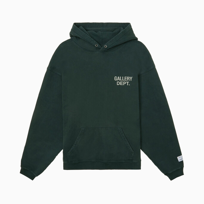 NIGO Gallery Dept. Men's And Women's  Spring/fall Fashion Casual Retro Hooded Pullover Long Sleeve Logo Sweatshirt With Letter Print Fleece Lining Sweatshirt  #nigo79267