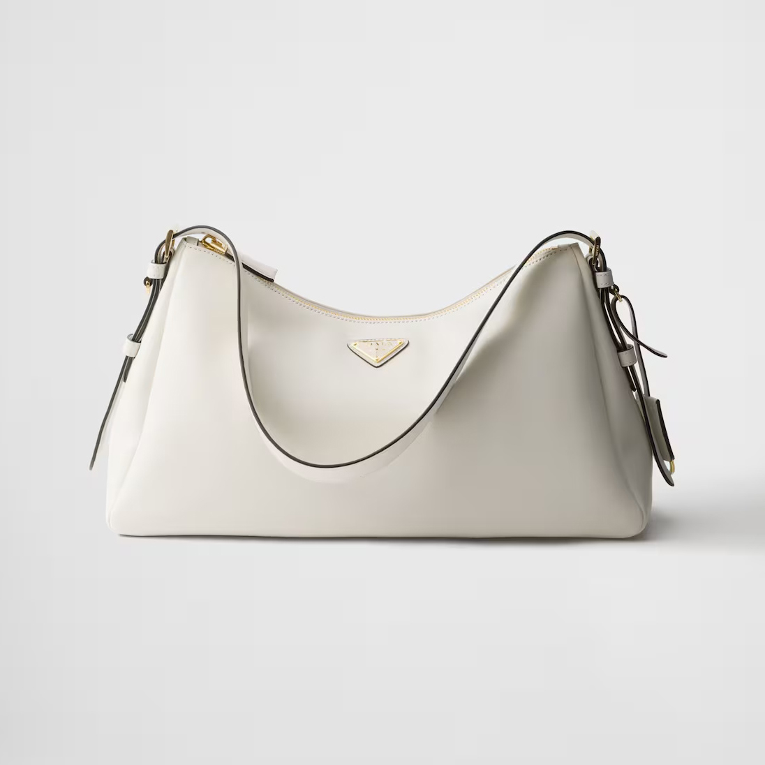 NIGO Prada Aimée Women's Fashion Classic Solid Color Leather Shoulder Bag Tote Bag Bags 1BC228_2CYS_F0PG7_V_LVM #nigo79284