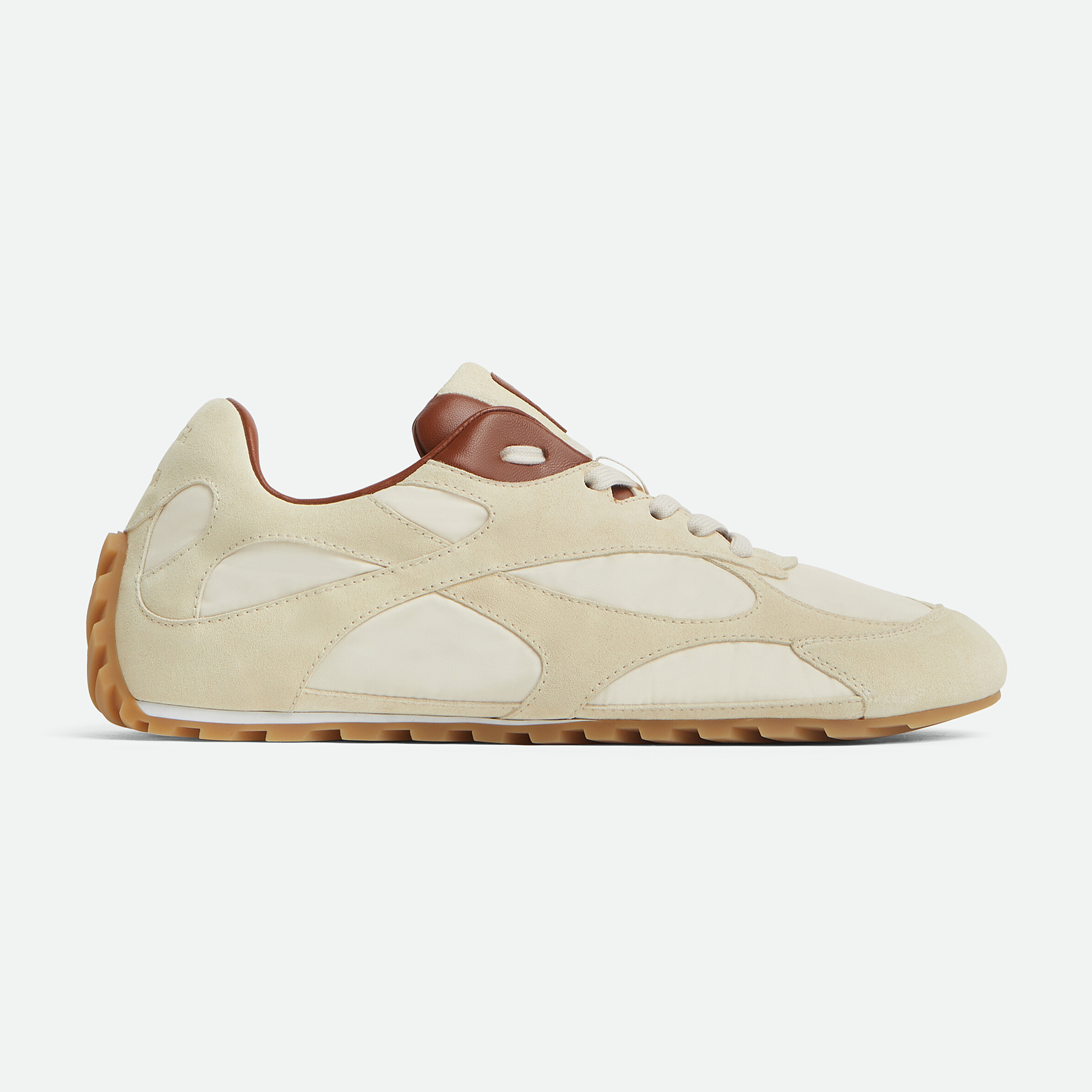 NIGO Bottega Veneta Women's Orbit Flash Sneakers Four Seasons Retro Low Top Round Toe Lace Up Color Blocking Casual Shoes Ngvp #nigo1958