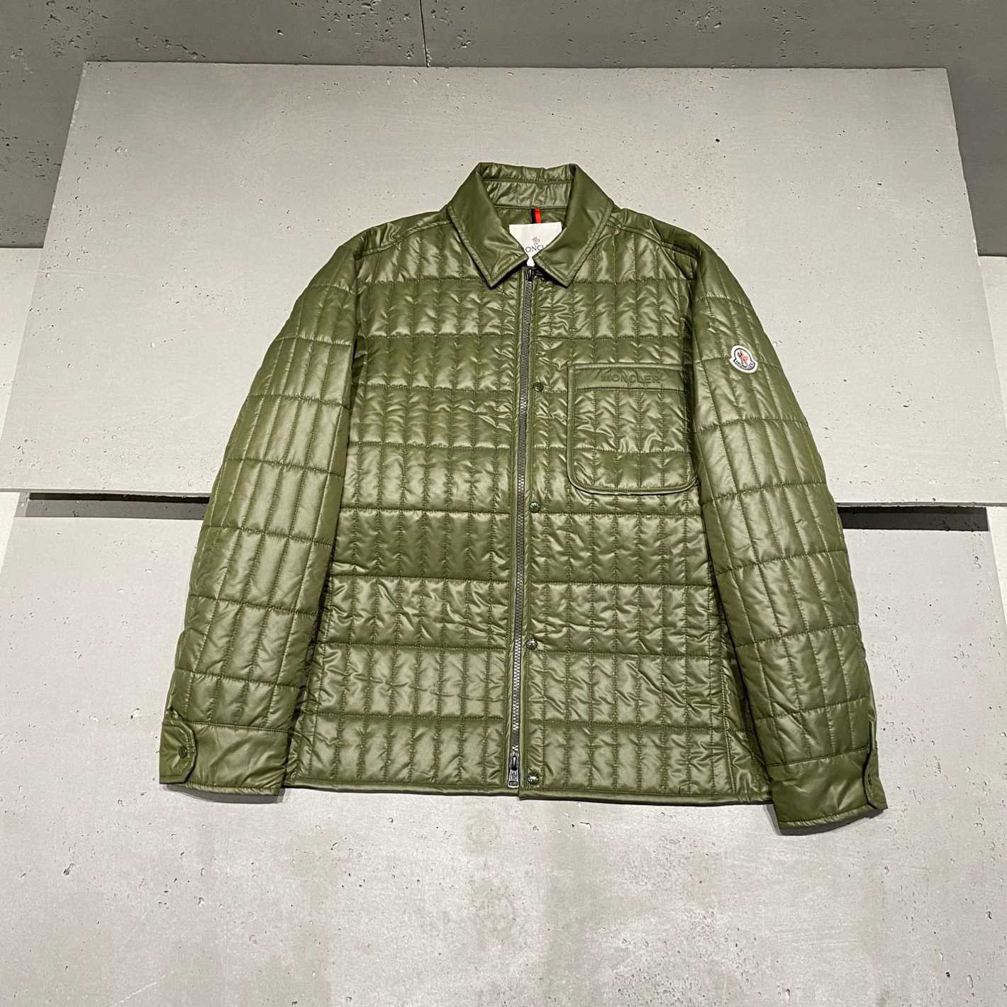 NIGO Moncler Men's Winter Fashion Casual Lapel Zipper Minimalist Vertical Quilted Lightweight Cotton Outerwear  Jacket #nigo79317