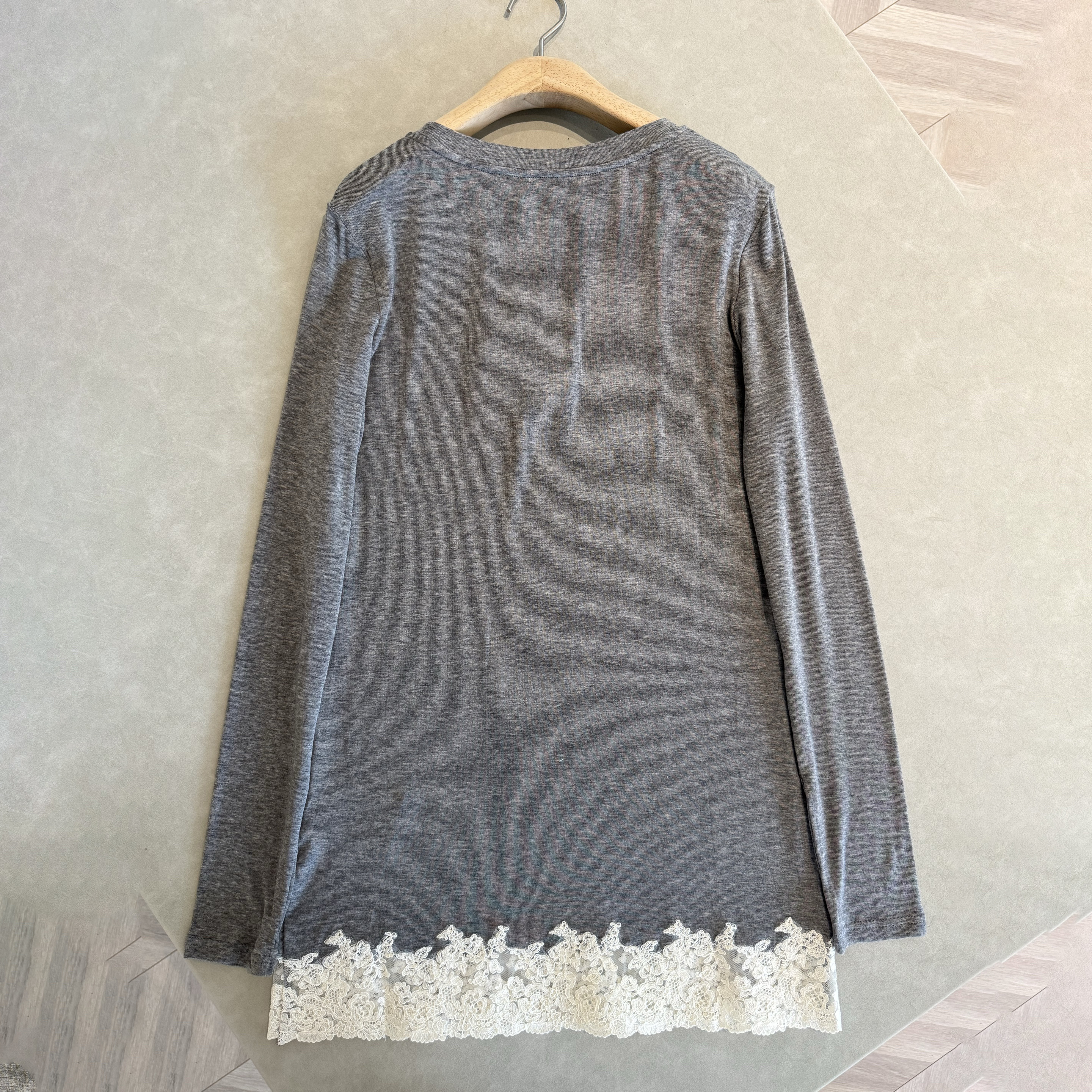 NIGO MiuMiu Women's Spring/Fall Fashion Casual Crew Neck Long Sleeve Lace Dress #nigo79312
