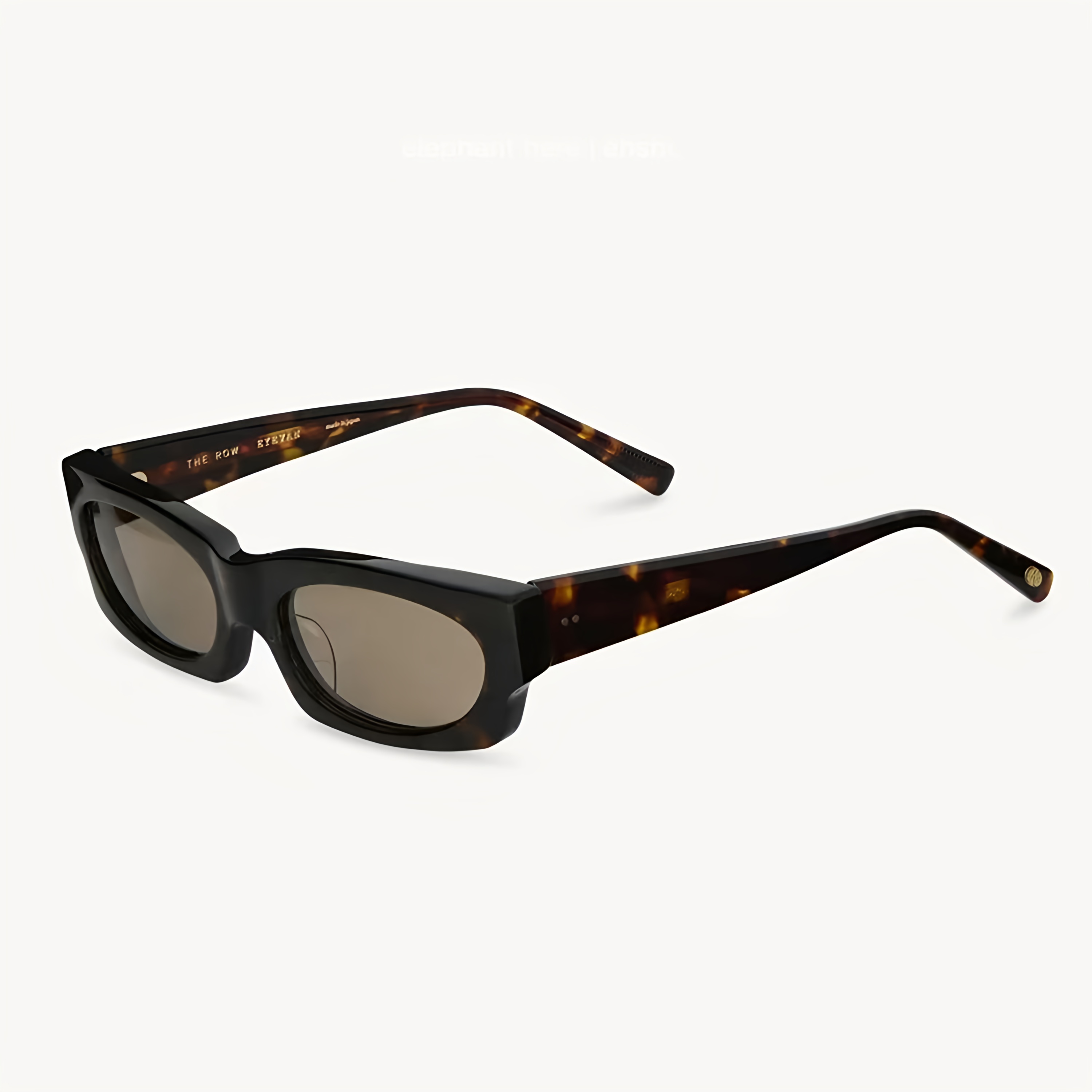 NIGO THE ROW  Men's Women's Fashion Sunglassas Senior Luxury Leopard Curry Black Frame Glasses  Accessories Ngvp #nigo2635