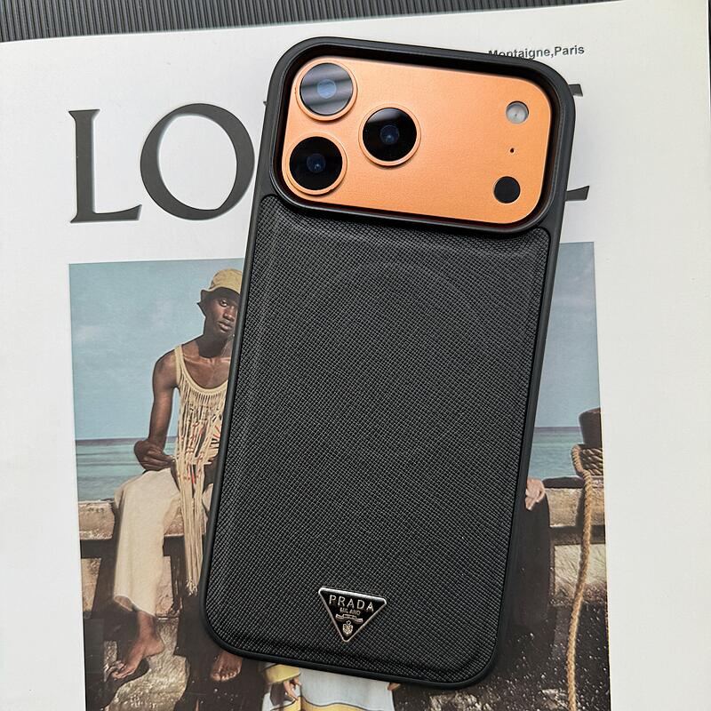 NIGO Prada Men's And Women's Fashion Classic Solid Color Triangle Icon iPhone 12-17 Pro Max Phone Case Other  Accessories #nigo79353