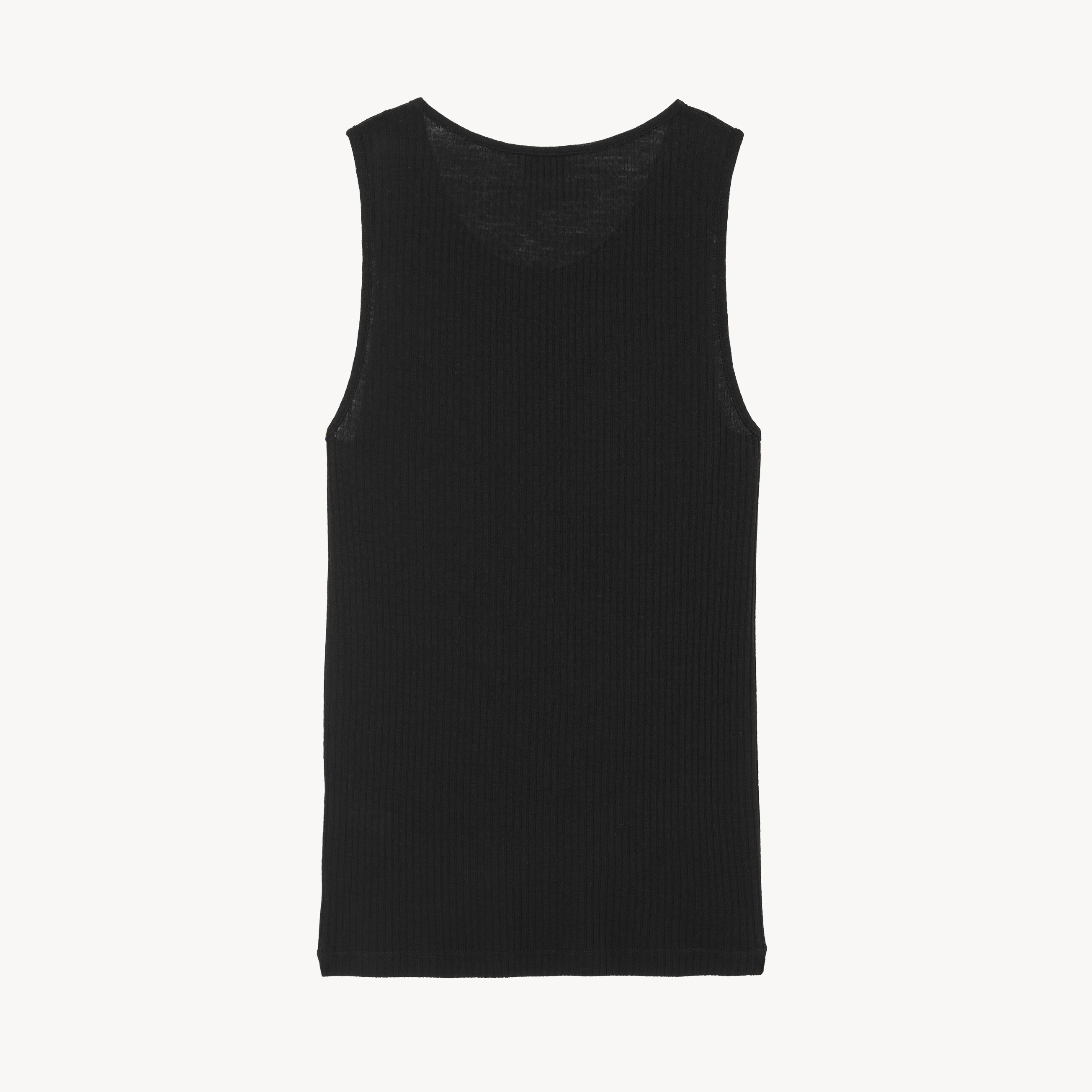 NIGO SAINT LAURENT CASSANDR Women's Spring/Summer Fashion Casual Crewneck Pullover Ribbed Cotton Logo Embroidered Tank Top Vest #nigo79359