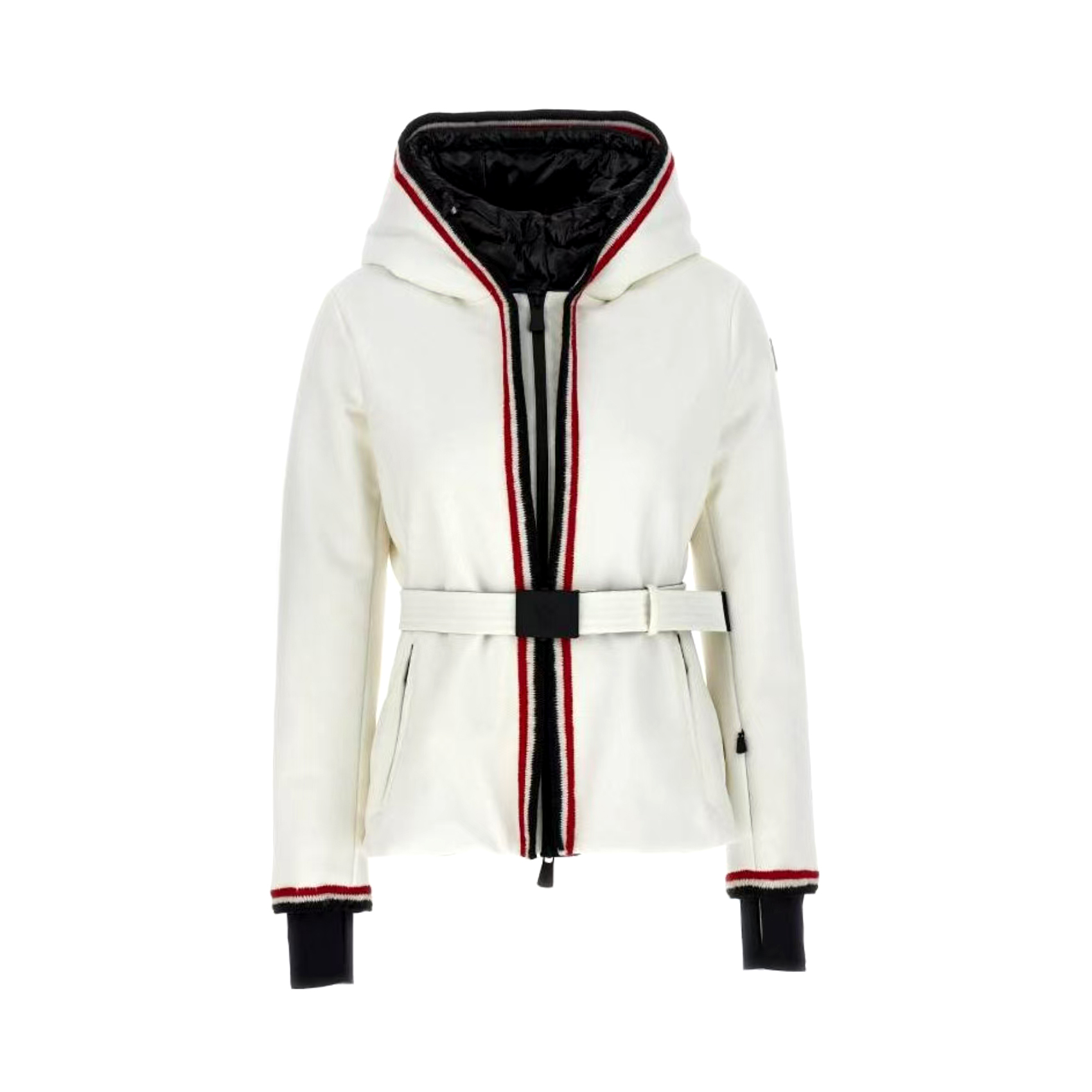 NIGO Moncler Men's And Women's Winter Fashion Casual Hooded Zipper Windproof Ski Jacket With Belted Waist Cotton Lined Jacket #nigo79365