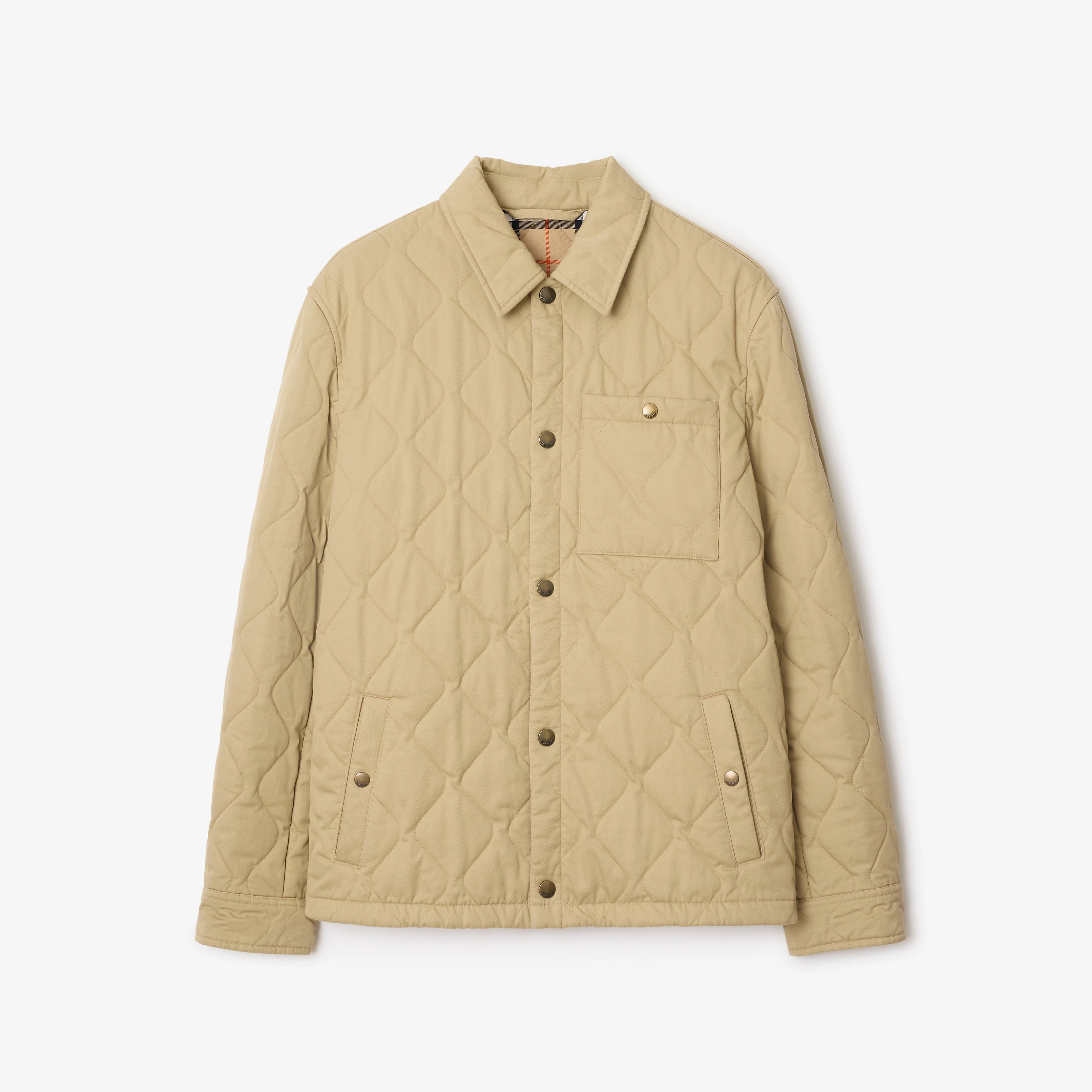 NIGO Burberry Men's Spring/Fall Fashion Casual Solid Color Collared Single Breasted Checkered Lined Long Sleeve Jacket #nigo79367