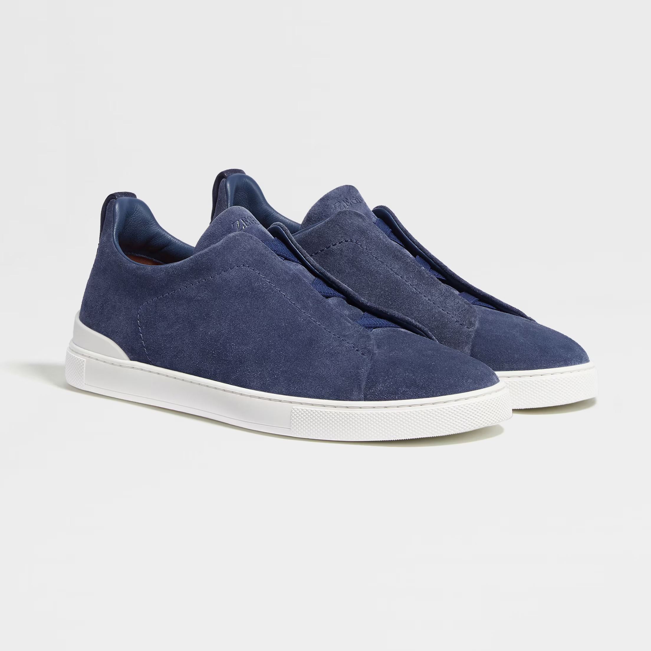 NIGO Ermenegildo Zegna Triple Stitch™ Men's Fall/Winter Fashion Luxury Casual Flat Low-Top Suede Loafers Shoes #nigo79421