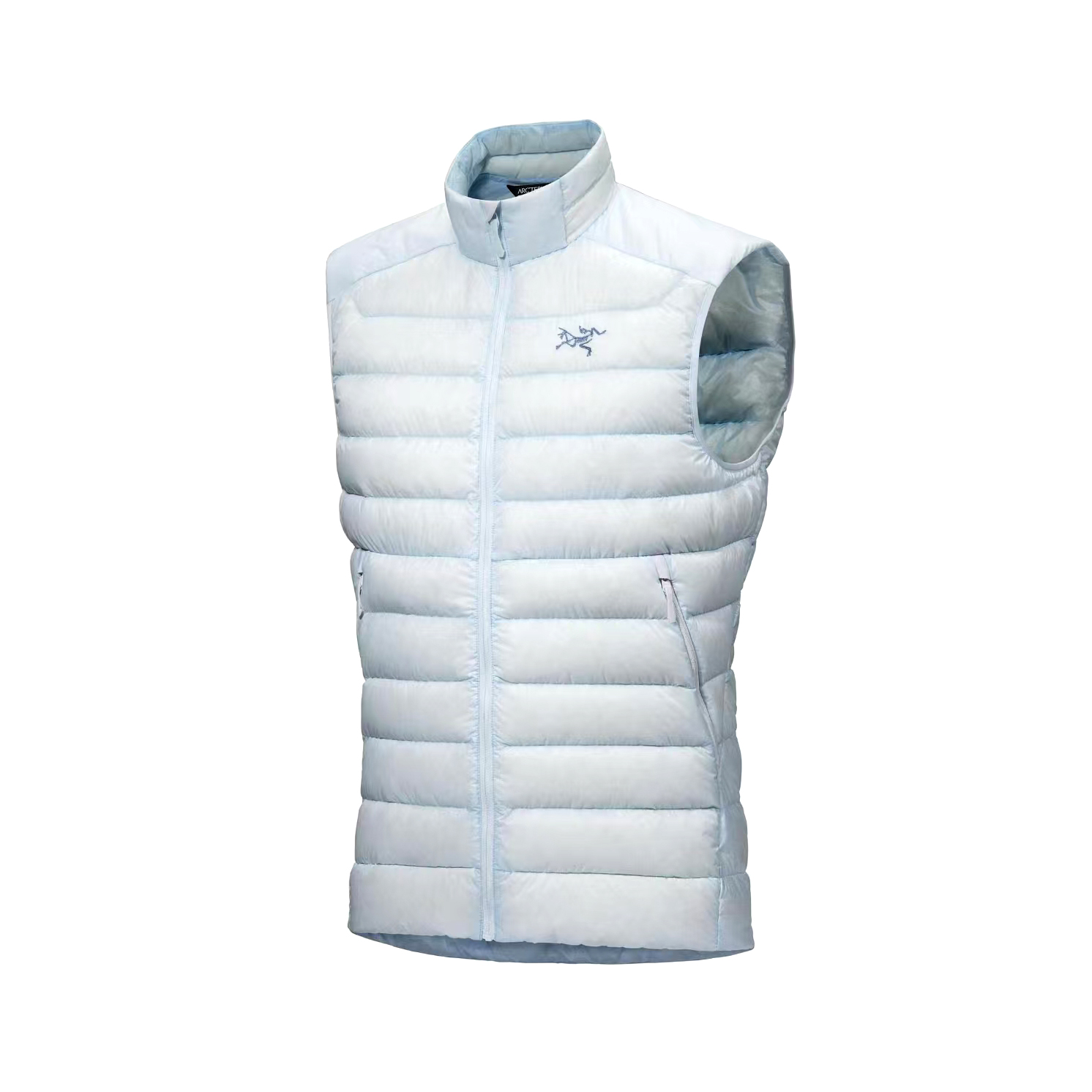 NIGO Arcteryx Men's Fall/Winter Fashion Casual High Neck Zipper Sleeveless Thermal Vest #nigo79431