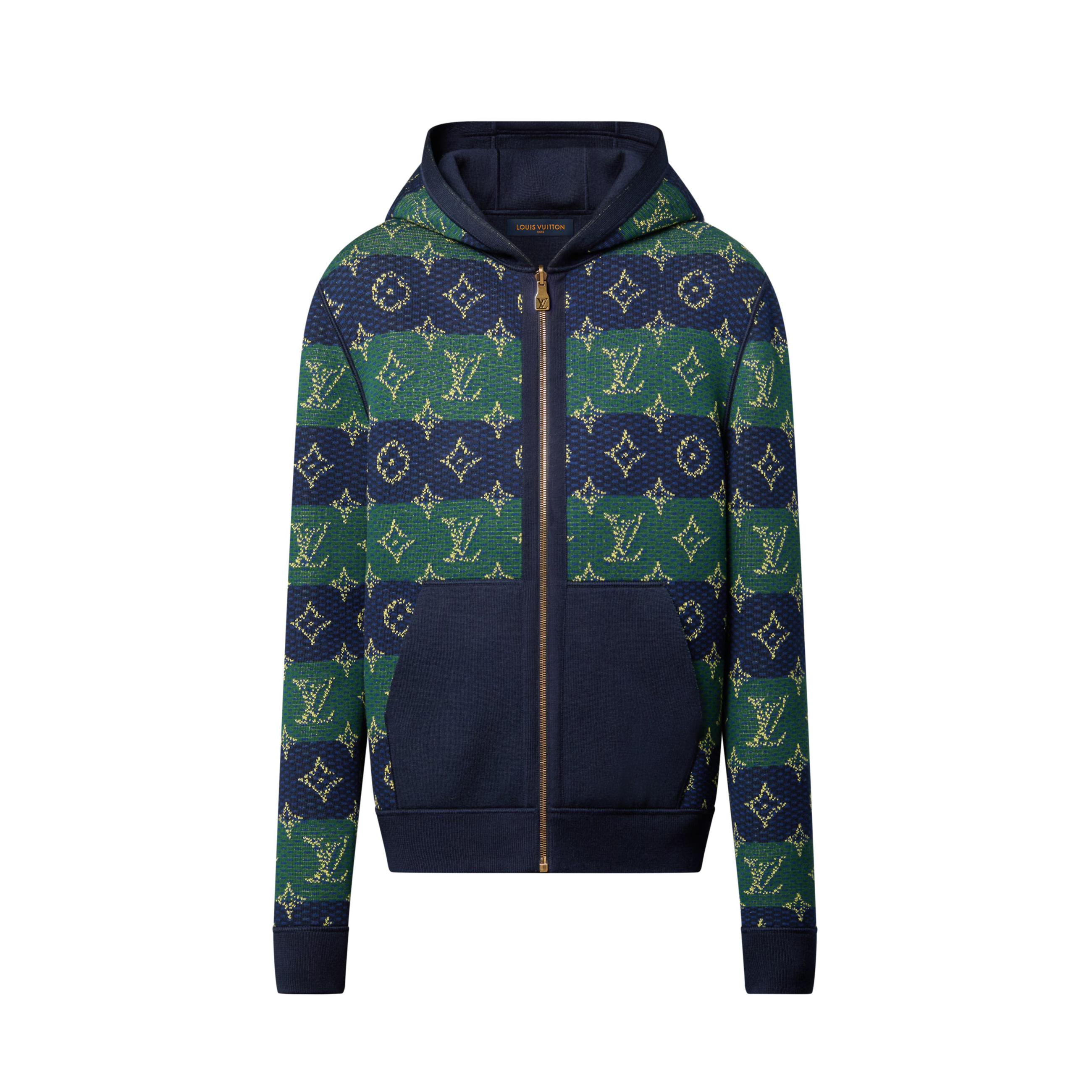 NIGO Louis Vuitton MONOGRAM Men's Spring/Fall Fashion Casual Hooded Zipper Letter Print Reversible Jacket #nigo331359